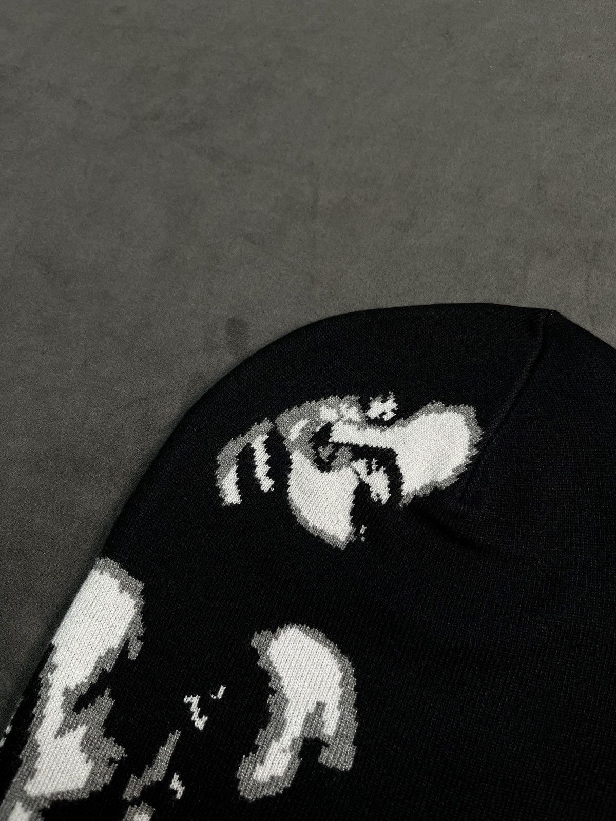 Japanese Brand Rare Woman Sensual Graphic No Cuff Beanie Skully Hat Black Size ONE SIZE - 3 Thumbnail
