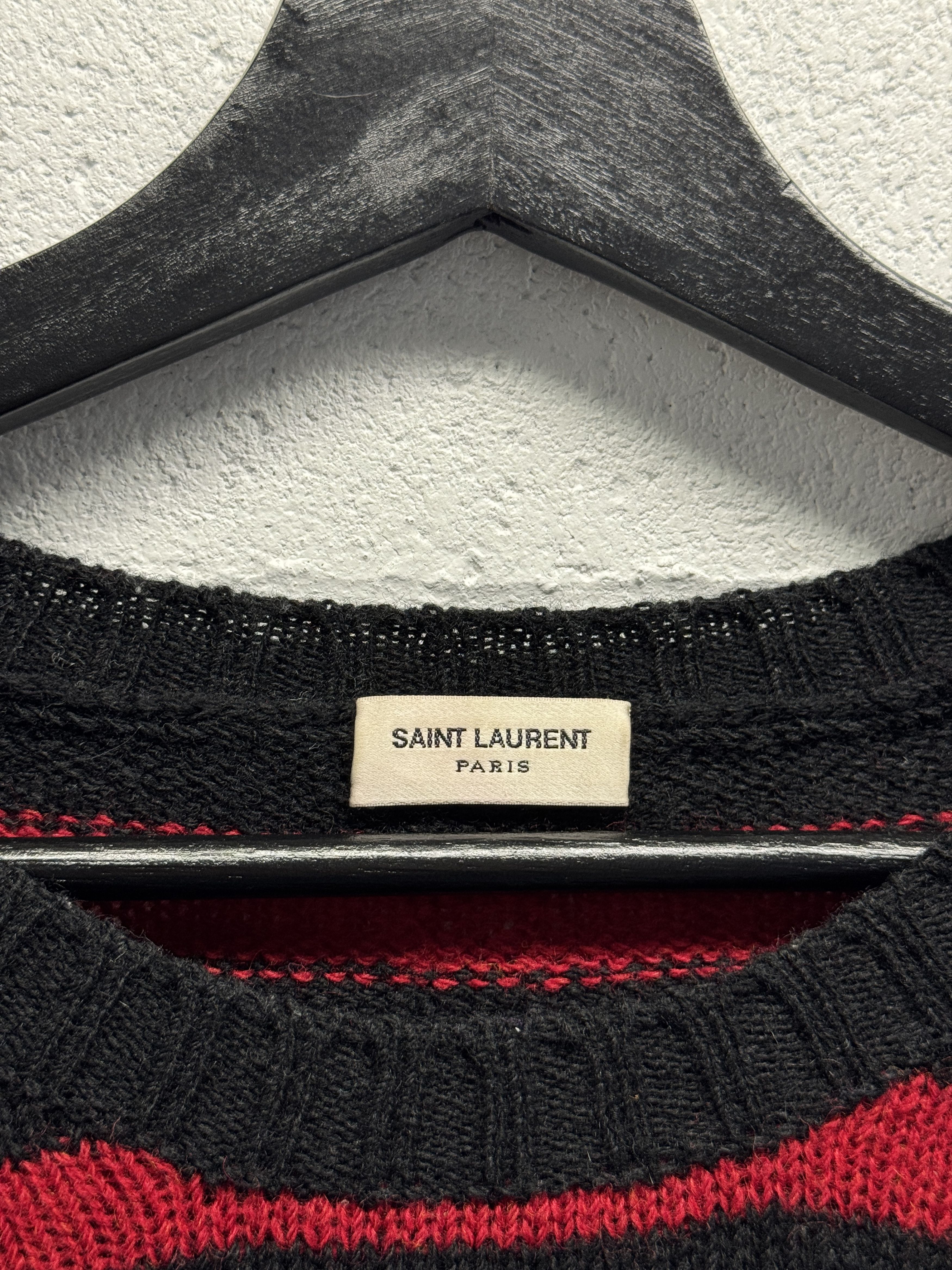 Saint Laurent Paris AW15 Saint Laurent Striped Sweater [L] Size US L / EU 52-54 / 3 - 5 Thumbnail