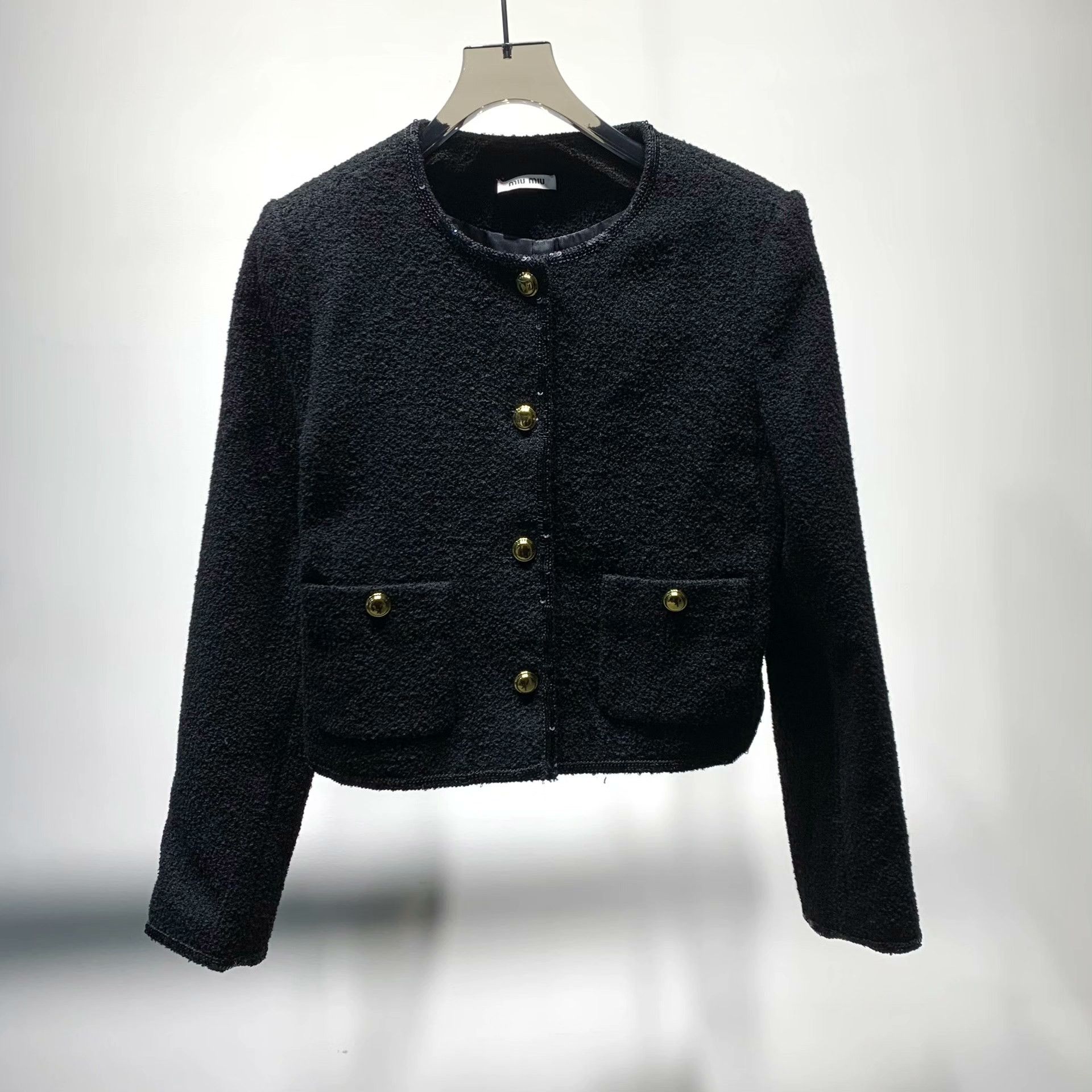 Miu Miu Miu Miu Wool Jacket 24 Women Size XS / US 0-2 / IT 36-38 - 1 Thumbnail