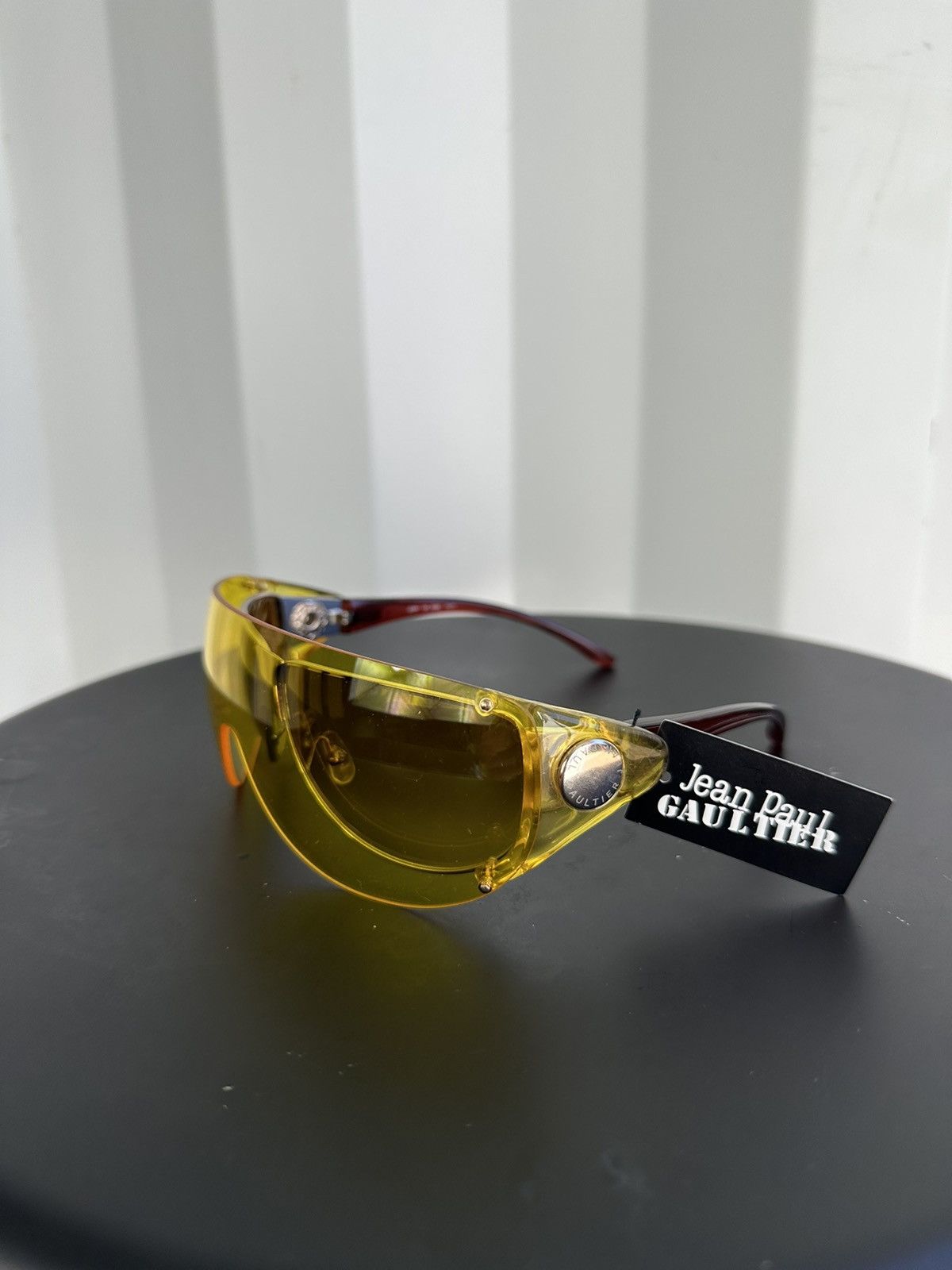 Jean Paul Gaultier × Vintage Windshield Visor Sunglasses RARE  