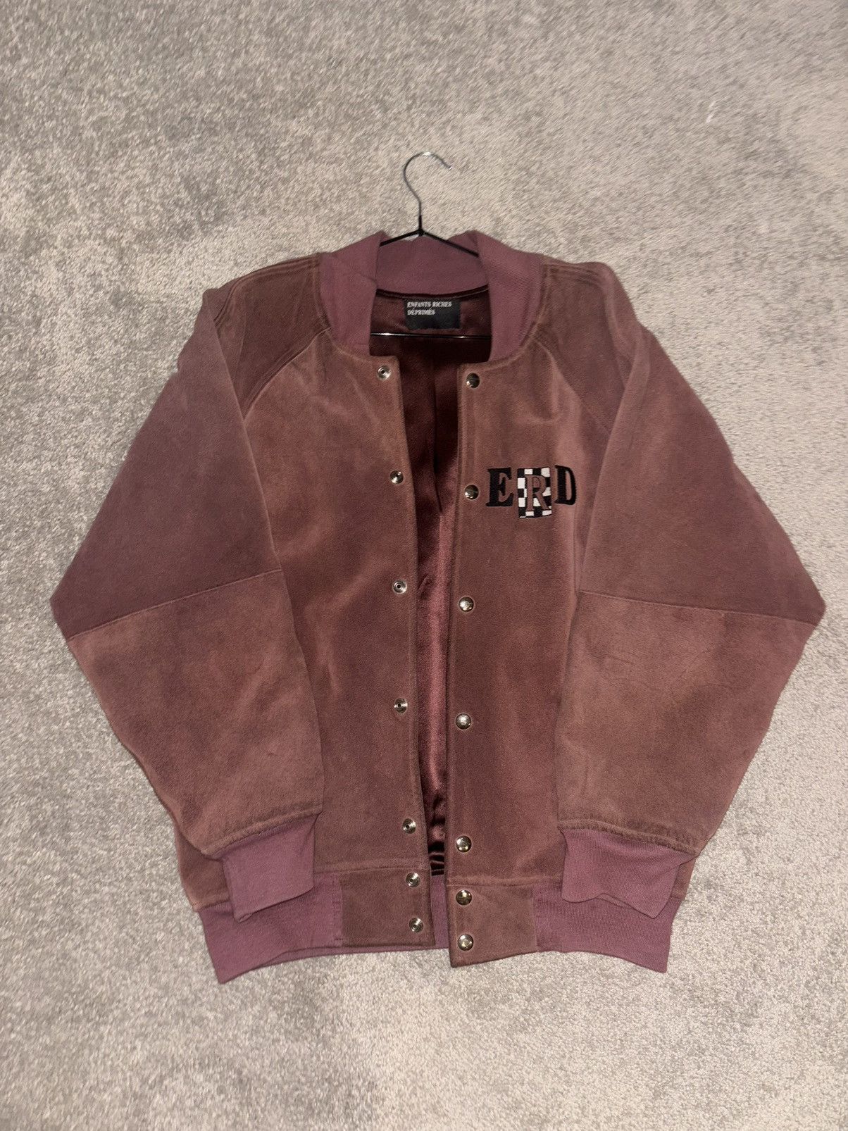 Enfants Riches Deprimes enfants riches deprimes pink suede jacket Size US M / EU 48-50 / 2 - 1 Thumbnail