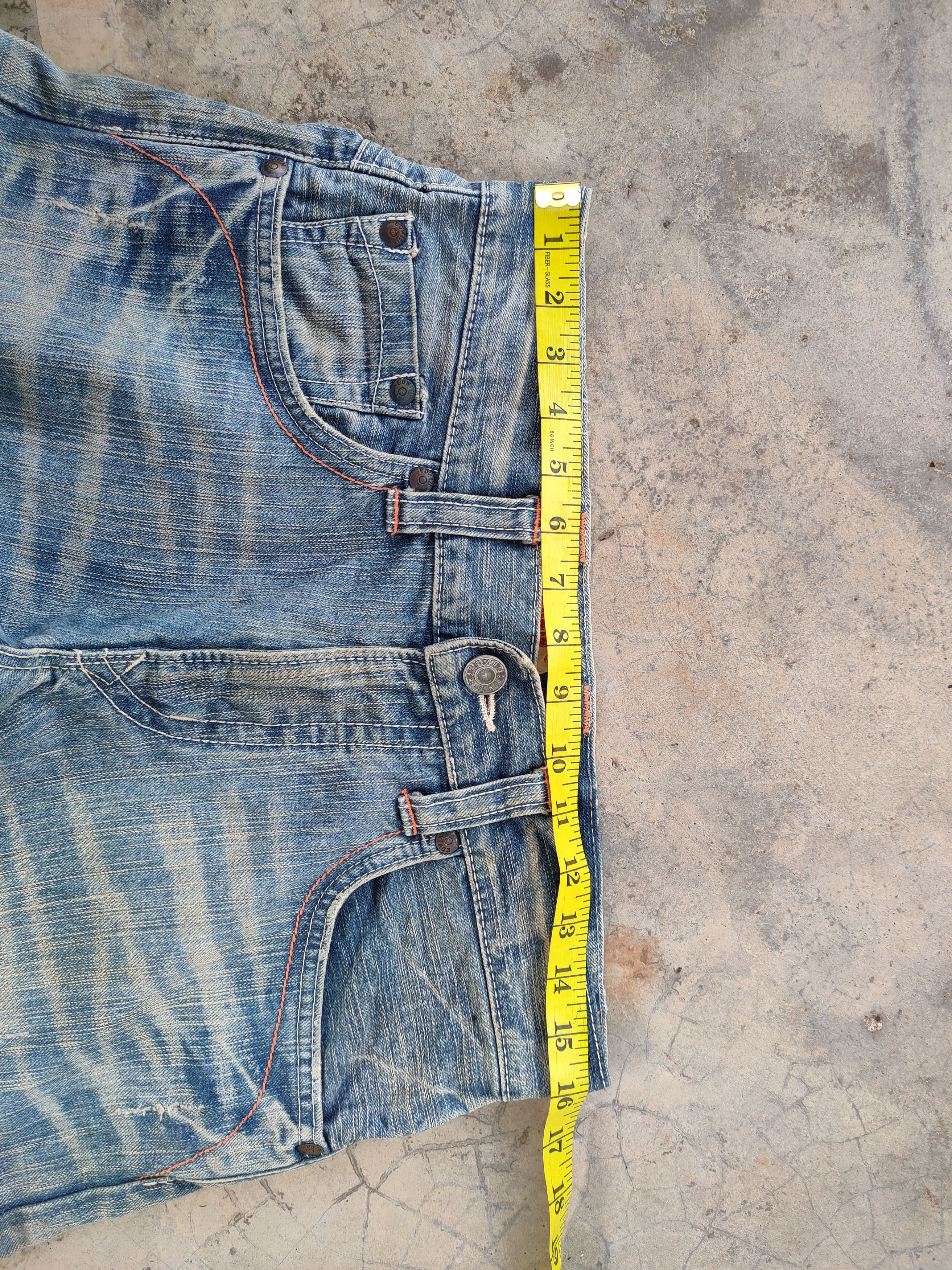 Edwin W32 VINTAGE EDWIN XV FADED JEANS DENIM PANTS Size US 32 / EU 48 - 8 Thumbnail
