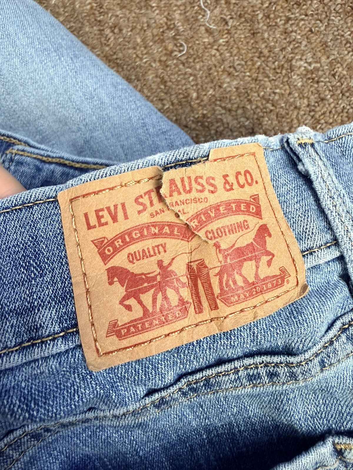 Levi's Vintage Levi Strauss & Co. Jeans Denim Pants Size 27" / US 4 / IT 40 - 8 Thumbnail