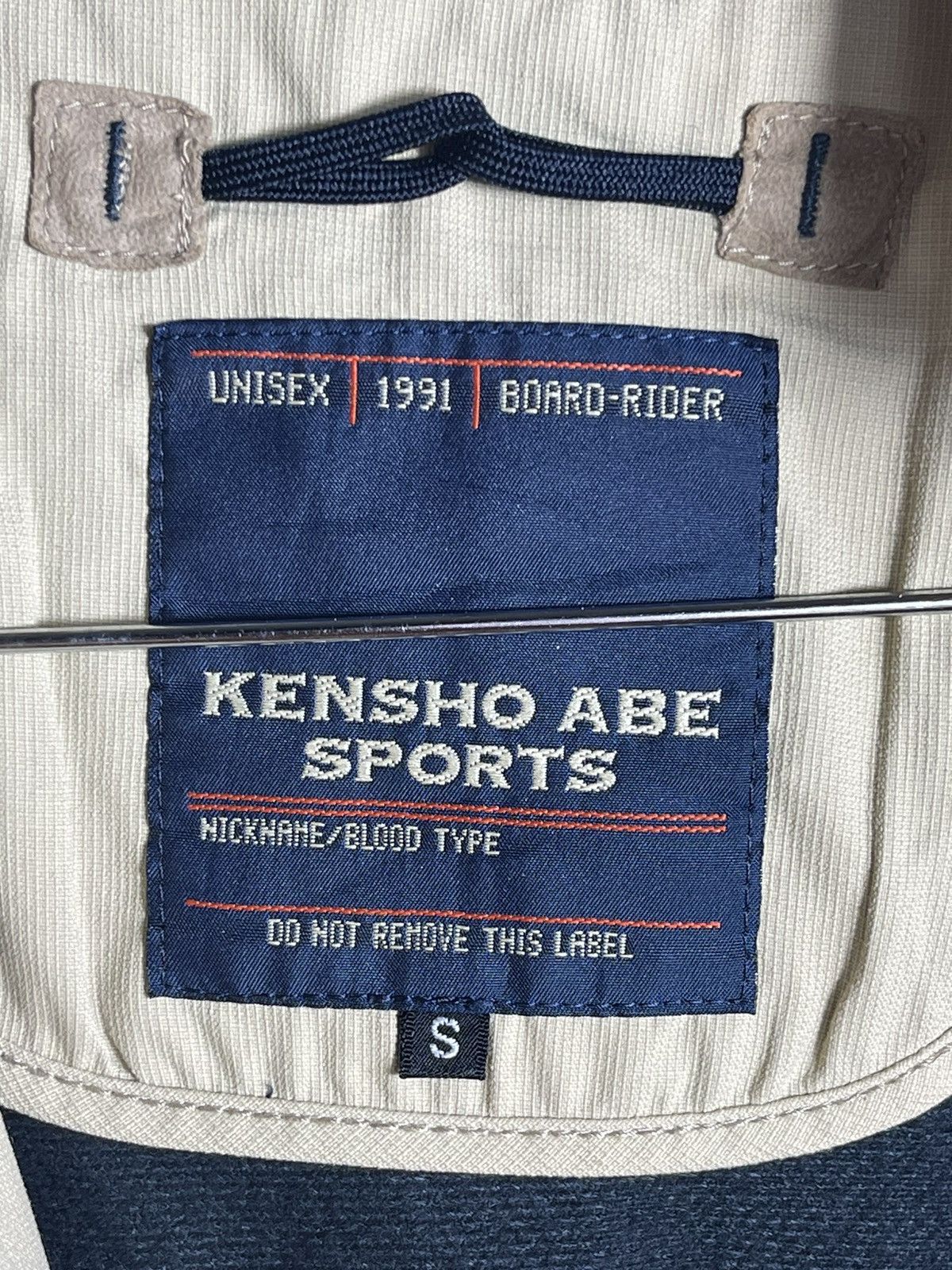 Japanese Brand Kensho abe outdoor jacket armpit 23x28 Size US L / EU 52-54 / 3 - 12 Thumbnail