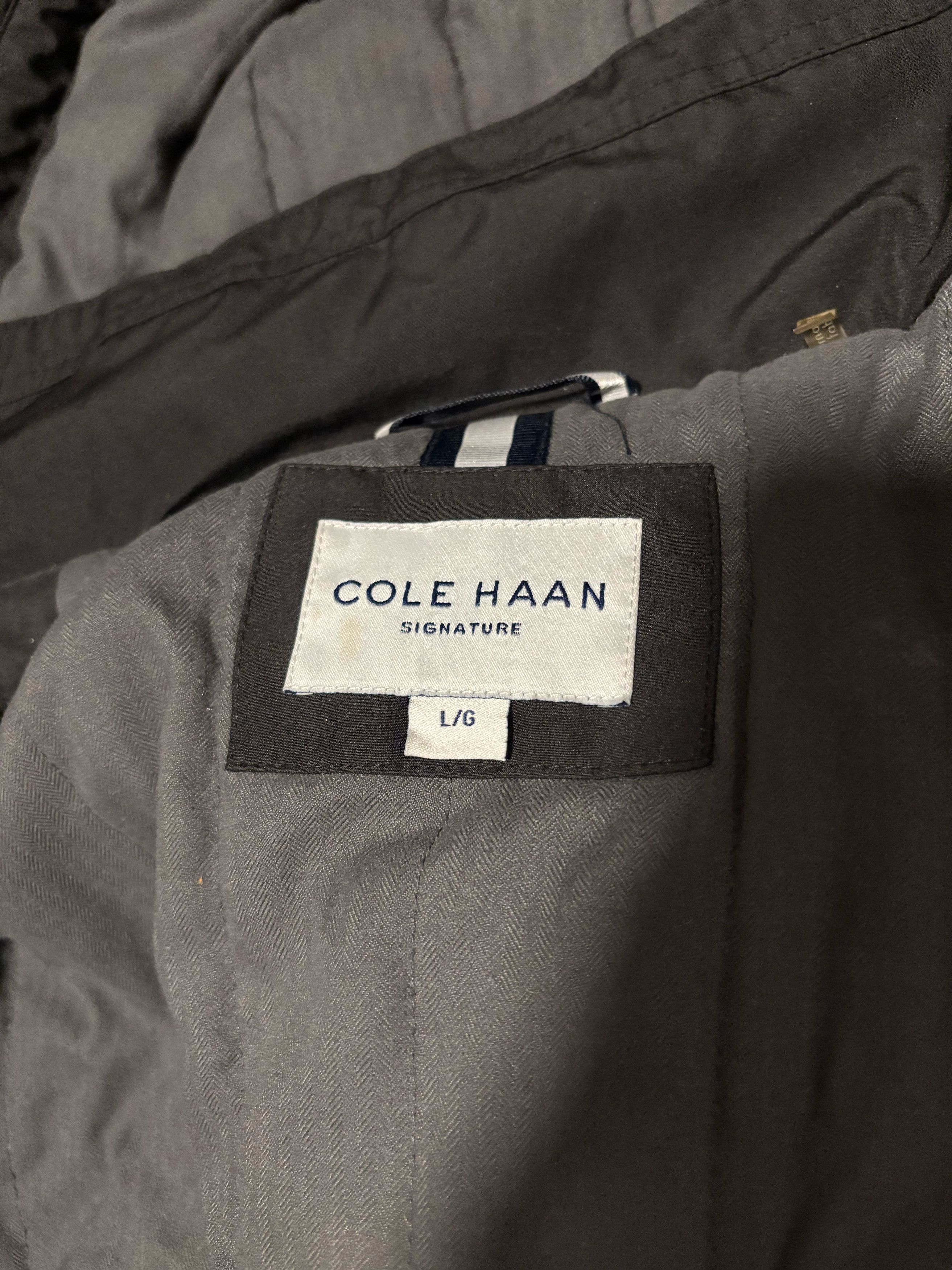 Cole Haan Cole Haan Signature Men's Bonded Nylon Coat Size US L / EU 52-54 / 3 - 5 Thumbnail