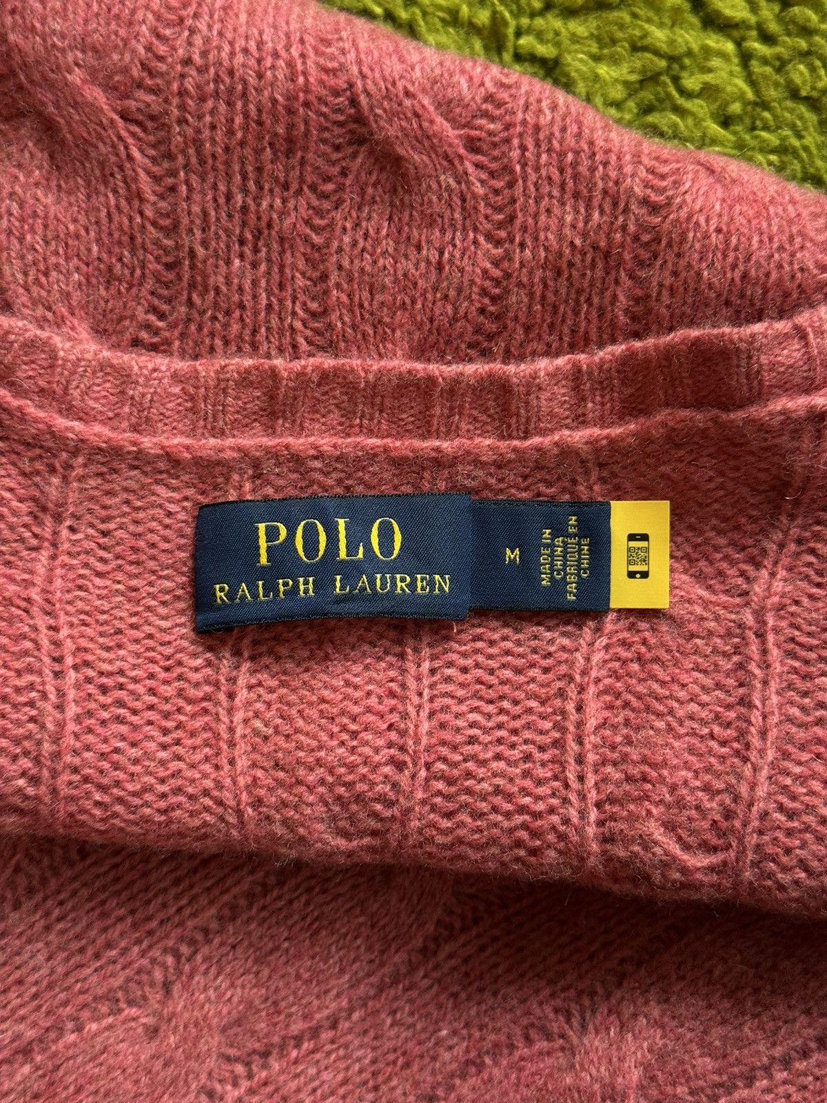 Polo Ralph Lauren Polo Ralph Lauren wool + cashmere blend cable knit sweater Size M / US 6-8 / IT 42-44 - 4 Thumbnail