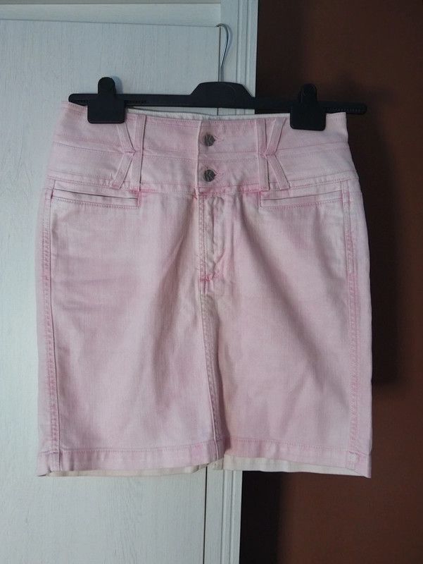 Karl Lagerfeld × Vintage Karl Lagerfeld vintage pink skirt Size 28" / US 6 / IT 42 - 1 Thumbnail
