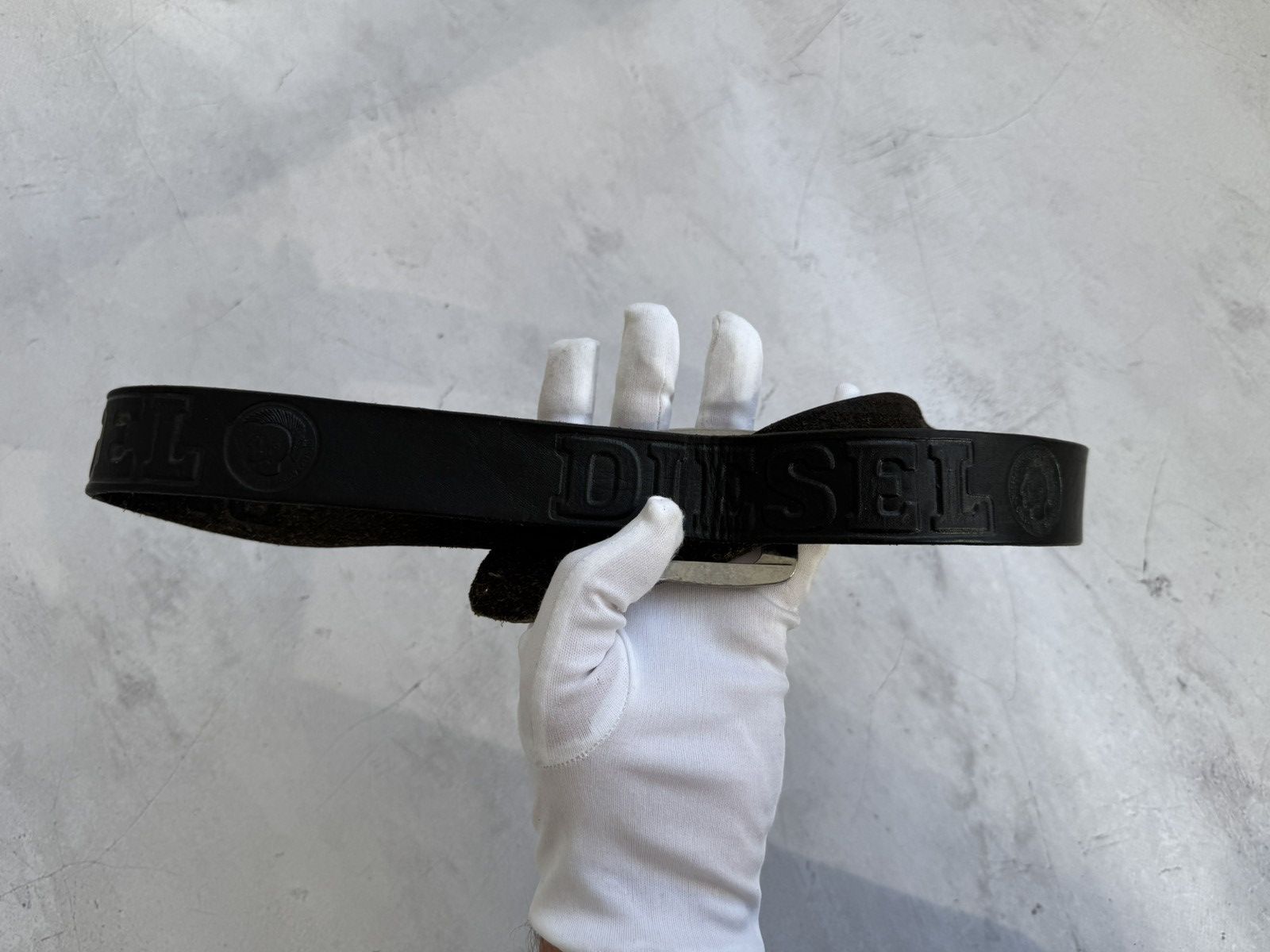Diesel Diesel Leather Belt Black Vintage Size ONE SIZE - 7 Thumbnail
