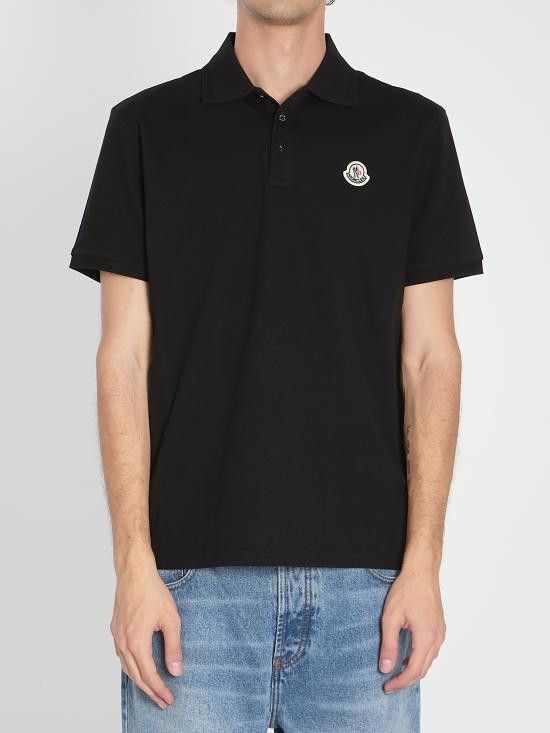 Moncler MONCLER Men Polo Shirts K20918A00014 BLACK Size US S / EU 44-46 / 1 - 1 Thumbnail