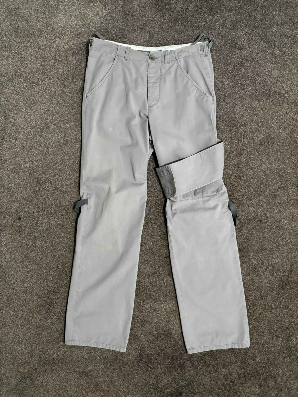 Helmut Lang Helmut Lang S/S 1999 Bondage Strap Pants Size US 30 / EU 46 - 1 Thumbnail