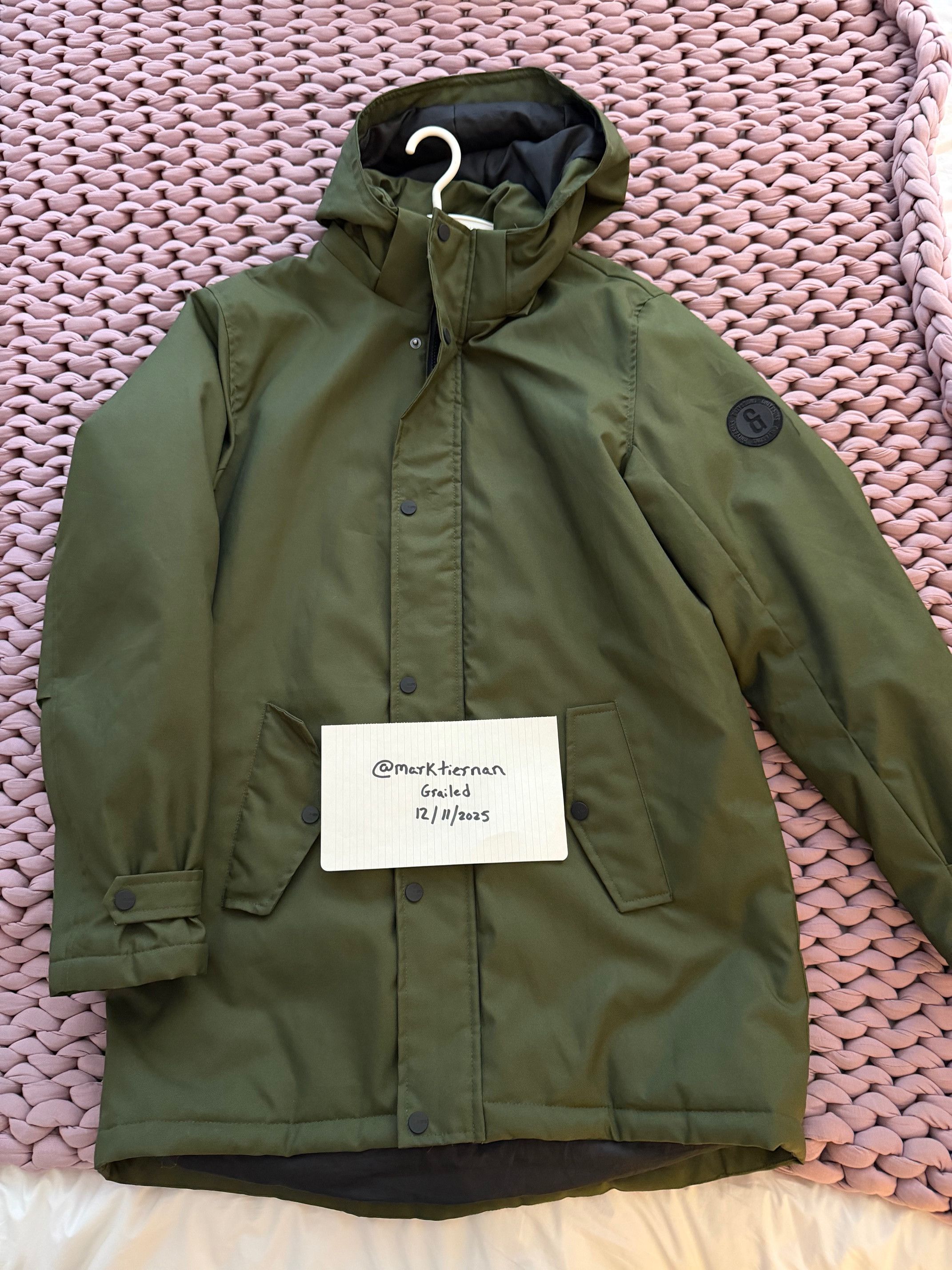 ONLY & SONS ONLY & SONS Green Winter Parka - Size M Size US M / EU 48-50 / 2 - 1 Thumbnail