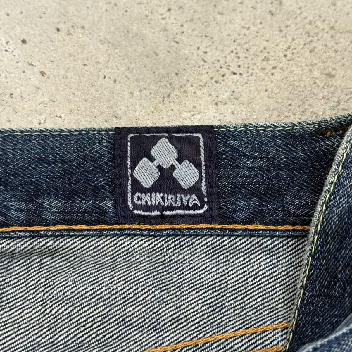 Japanese Brand Chikiriya Selvedge Chainstitch Mudwash Japanese Denim Size US 30 / EU 46 - 22 Thumbnail