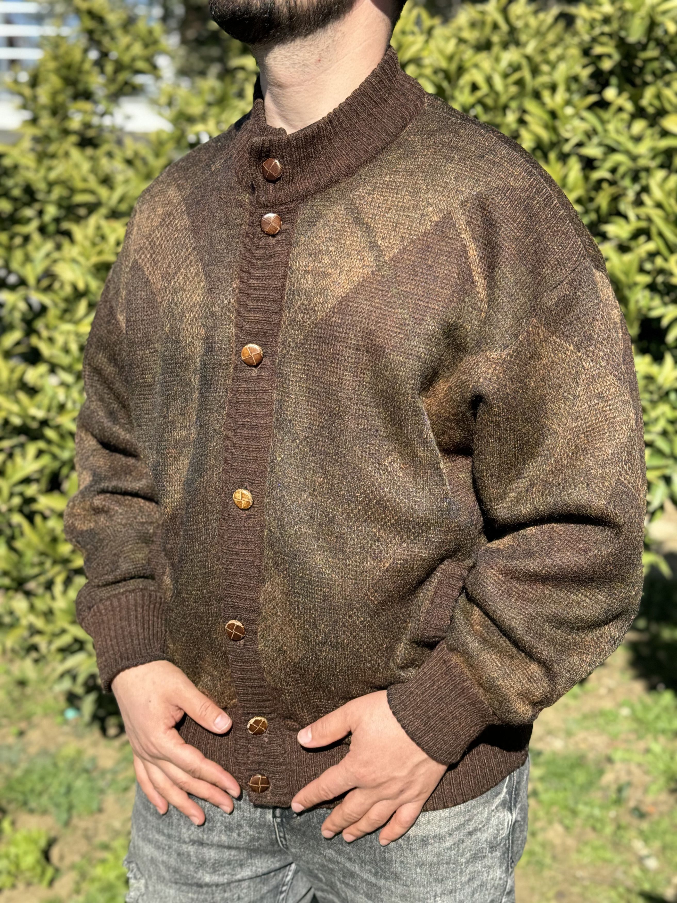 Ermenegildo Zegna 1996 Ermenegildo Zegna Mohair Bomber Retro Archive Size 52 L Size US L / EU 52-54 / 3 - 10 Thumbnail