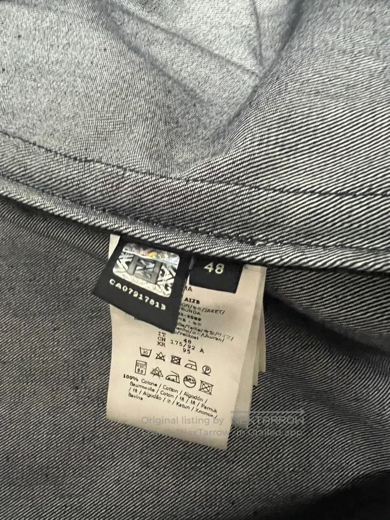 Fendi Fendi Denim jacket shirt long-sleeve dark blue Size US M / EU 48-50 / 2 - 6 Thumbnail