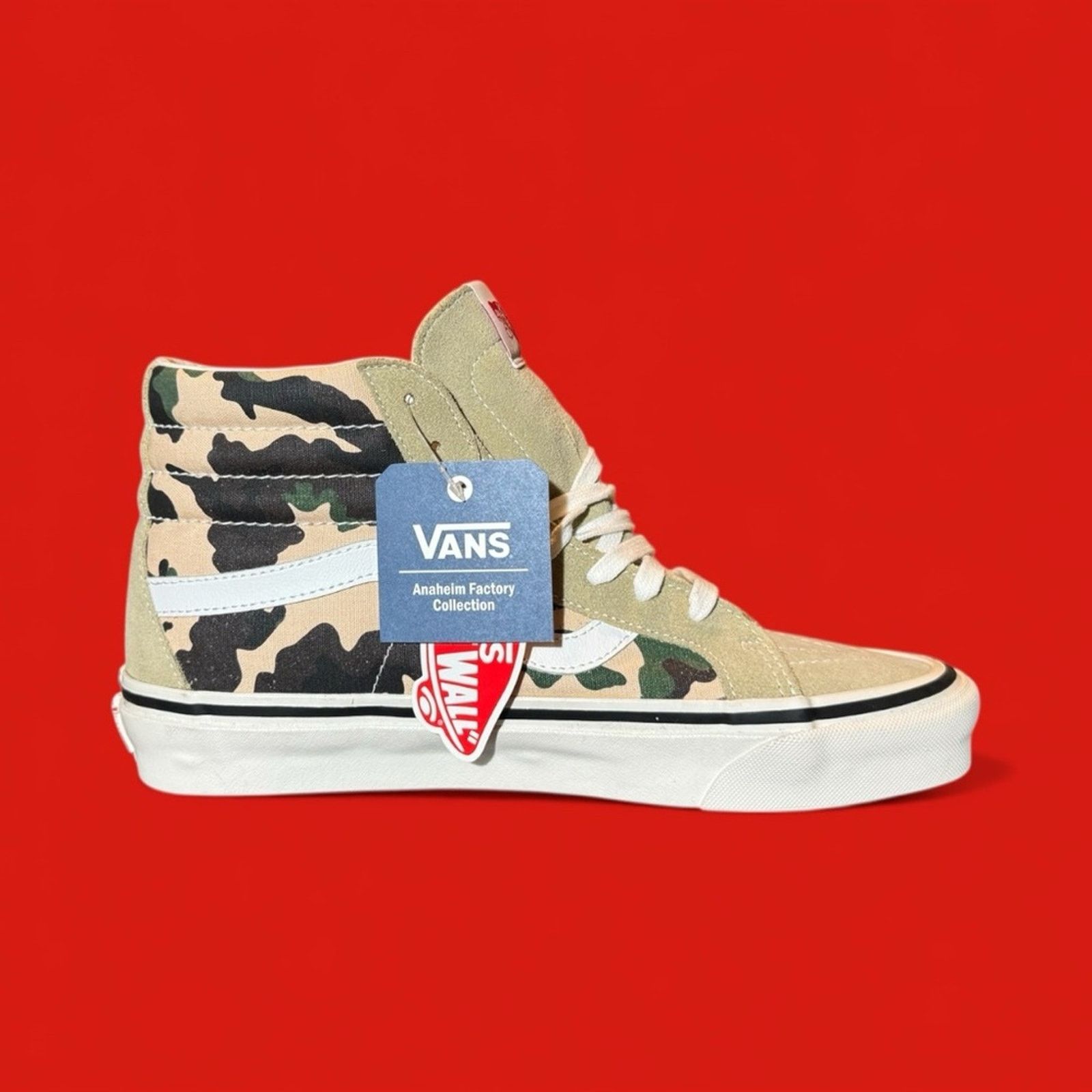Vans Vans Sk8 Hi 38 Anaheim Factory OG Camo Size US 9 / EU 42 - 2 Thumbnail