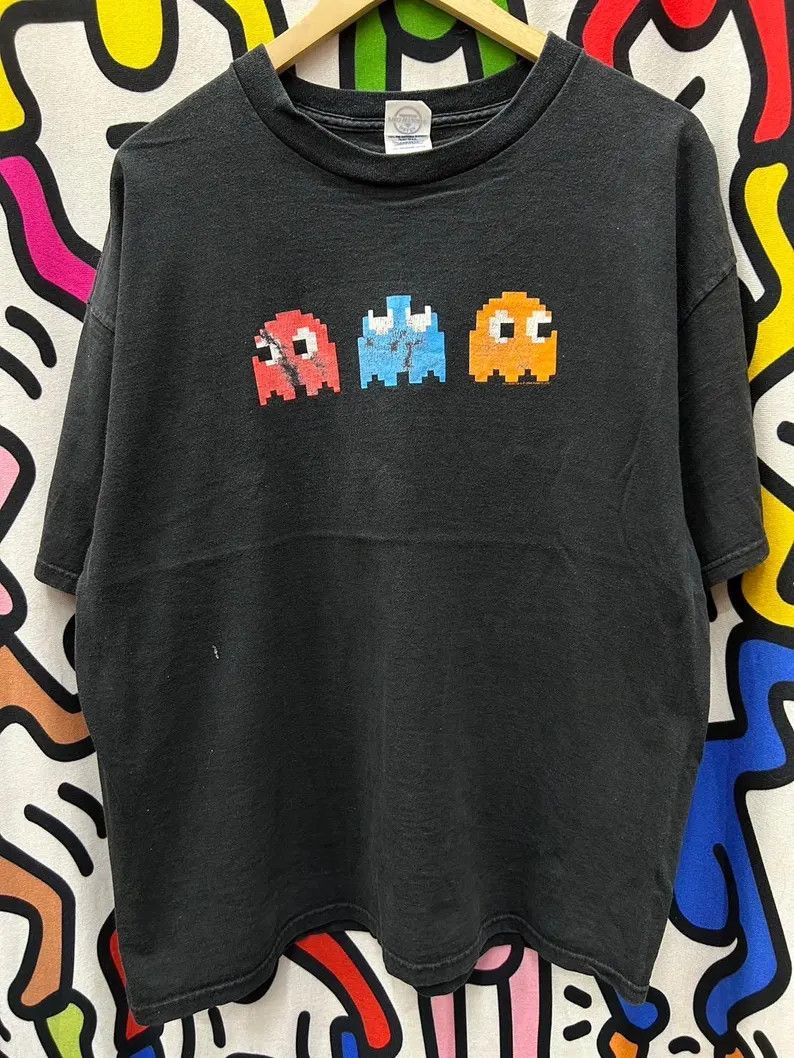 Vintage Vintage 2004 Pac Man tshirt size XL Size US XL / EU 56 / 4 - 2 Thumbnail
