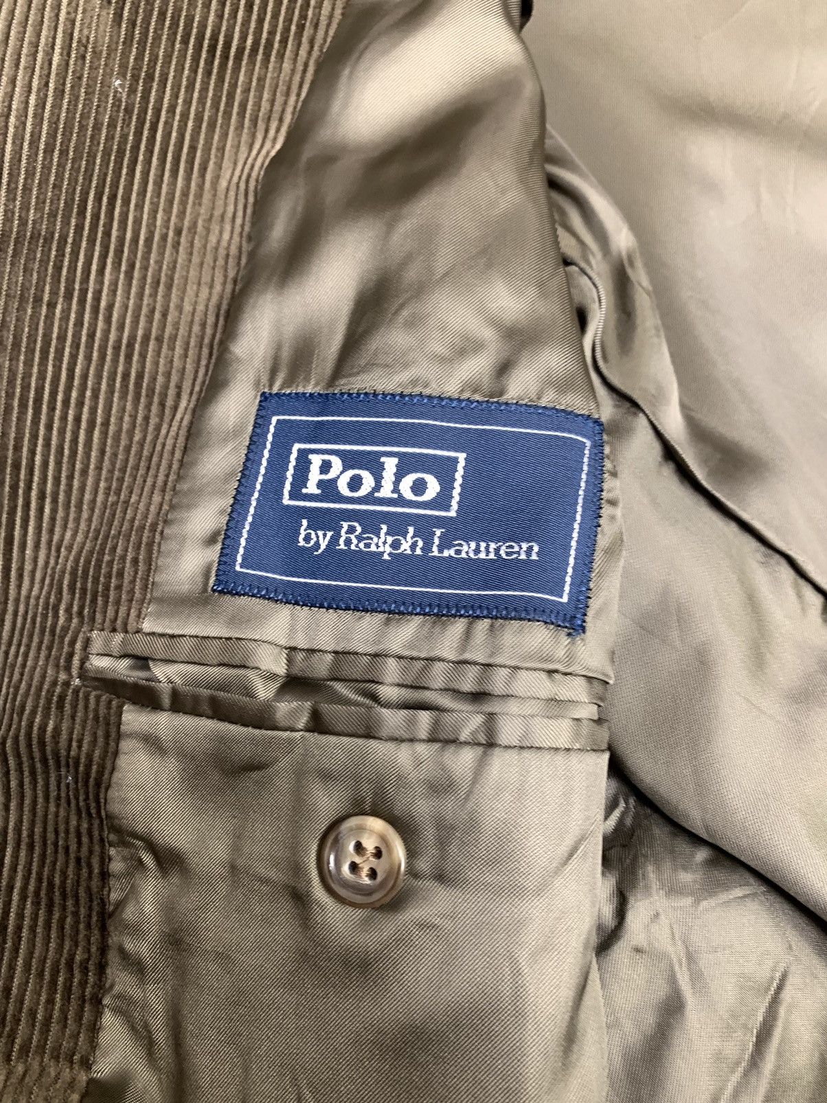 Polo Ralph Lauren Vintage POLO RALPH LAUREN Corduroy Blazer Work Jacket Size 52R - 12 Thumbnail
