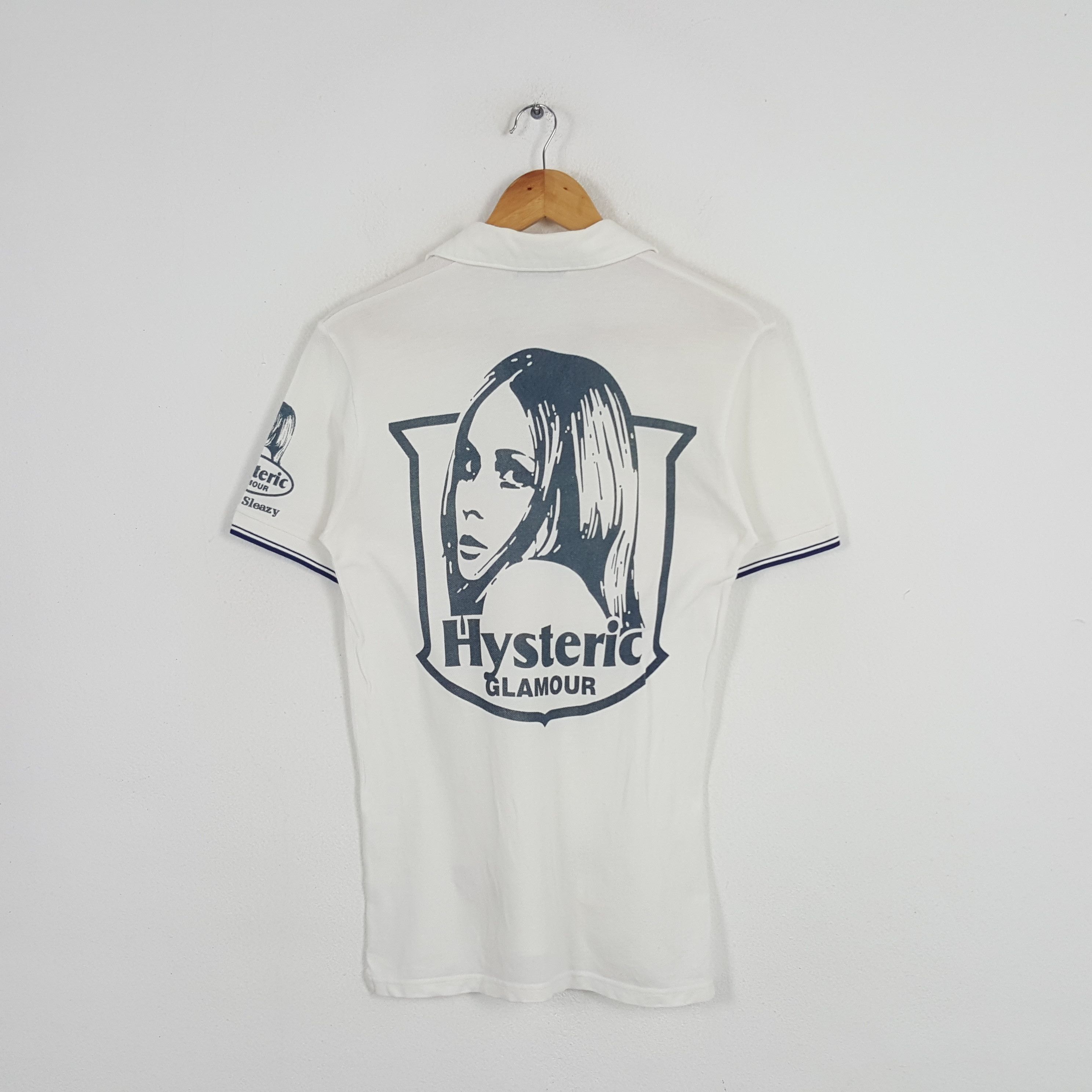 Hysteric Glamour Vintage Hysteric Glamour Japanese Brand Parody Polos Size US S / EU 44-46 / 1 - 1 Thumbnail