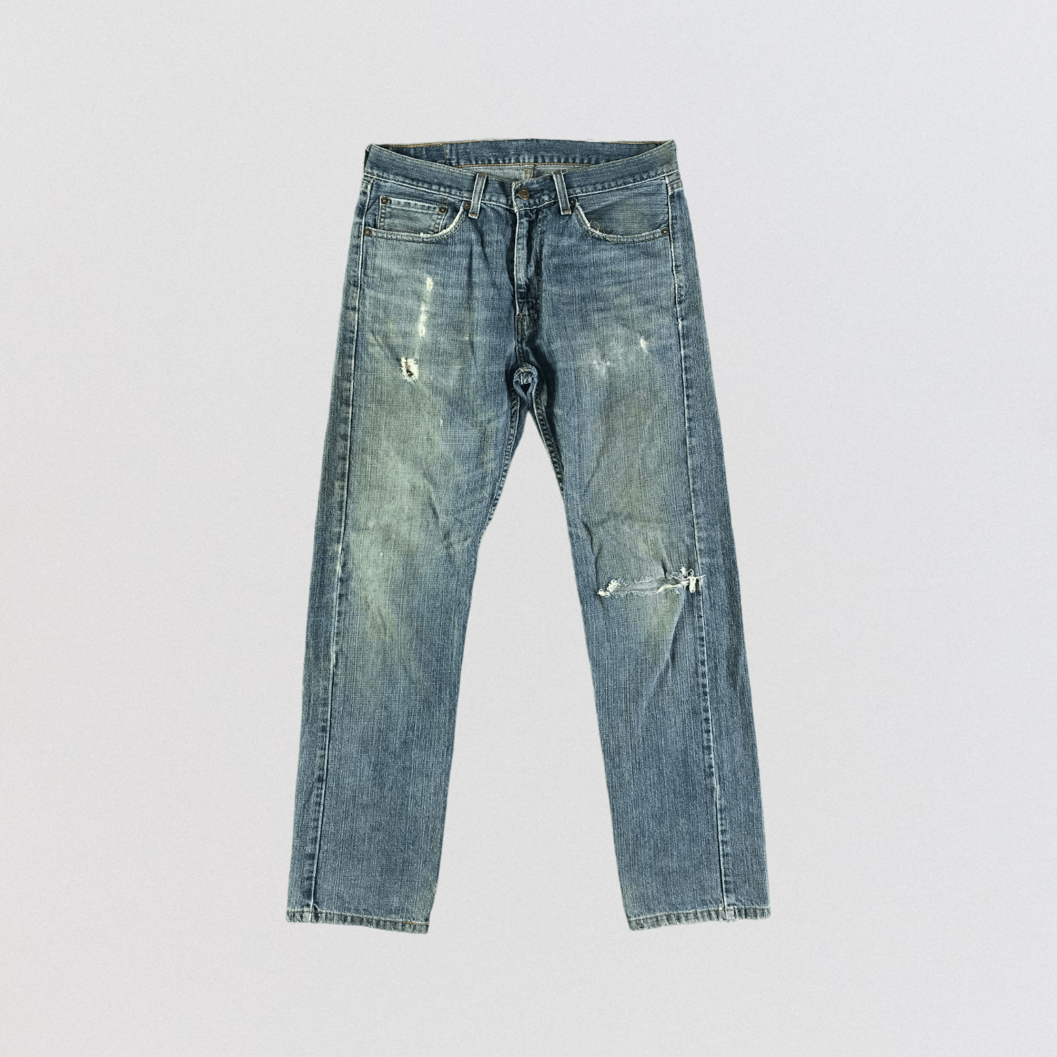 Levi's × Vintage Vintage Blue Wash Levis 505 Jeans-JM3467 Size 33" - 1 Thumbnail