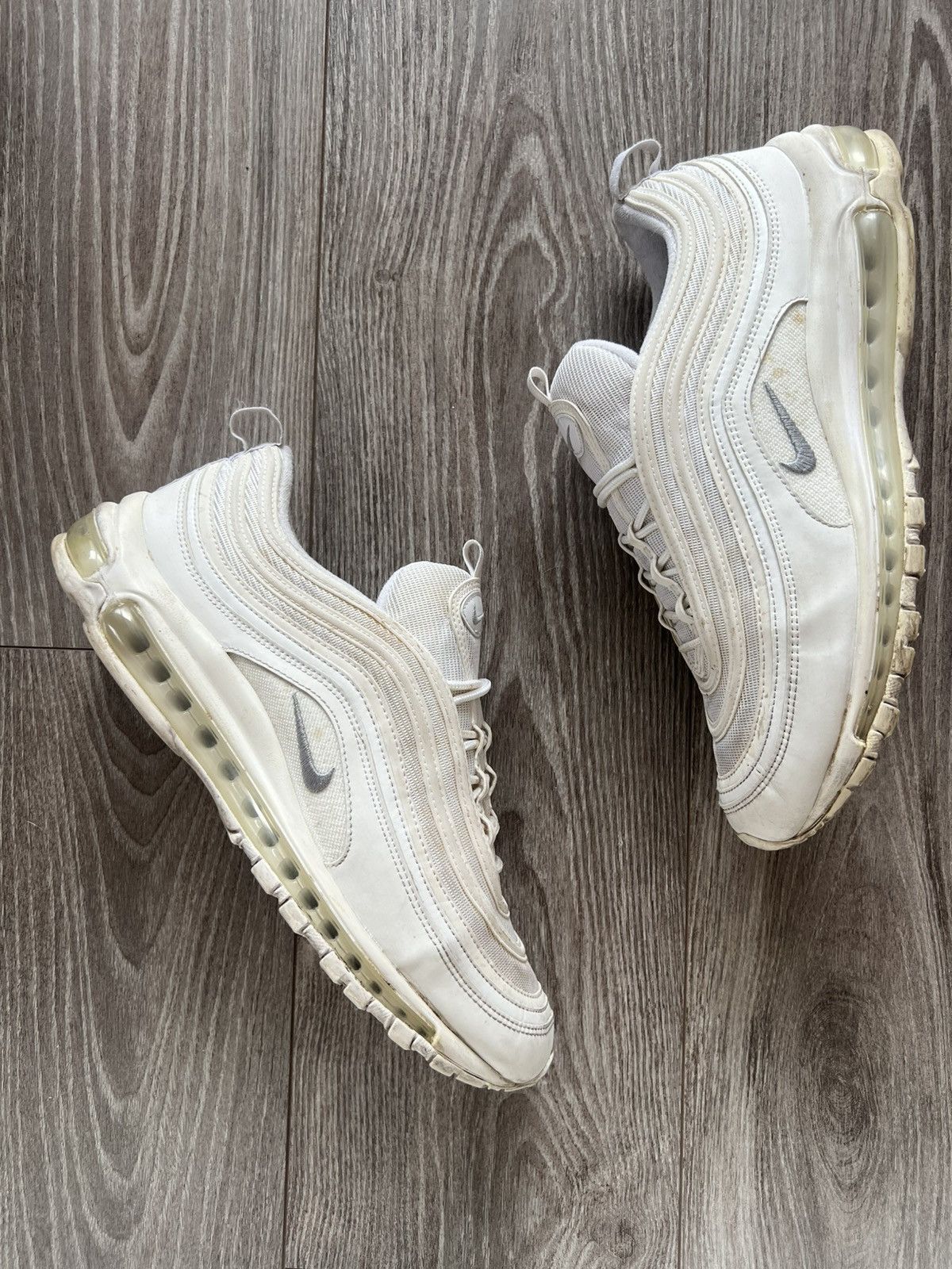 Nike Nike Air Max 97 White Avant Garde Y2k MX Zoom Sneakers Size US 12 / EU 45 - 5 Thumbnail