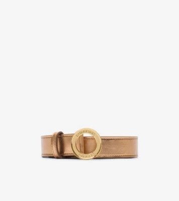 Burberry o1w1db10226 Size: M / Logo Graphic Leather Belt In Beige Size ONE SIZE - 1 Preview