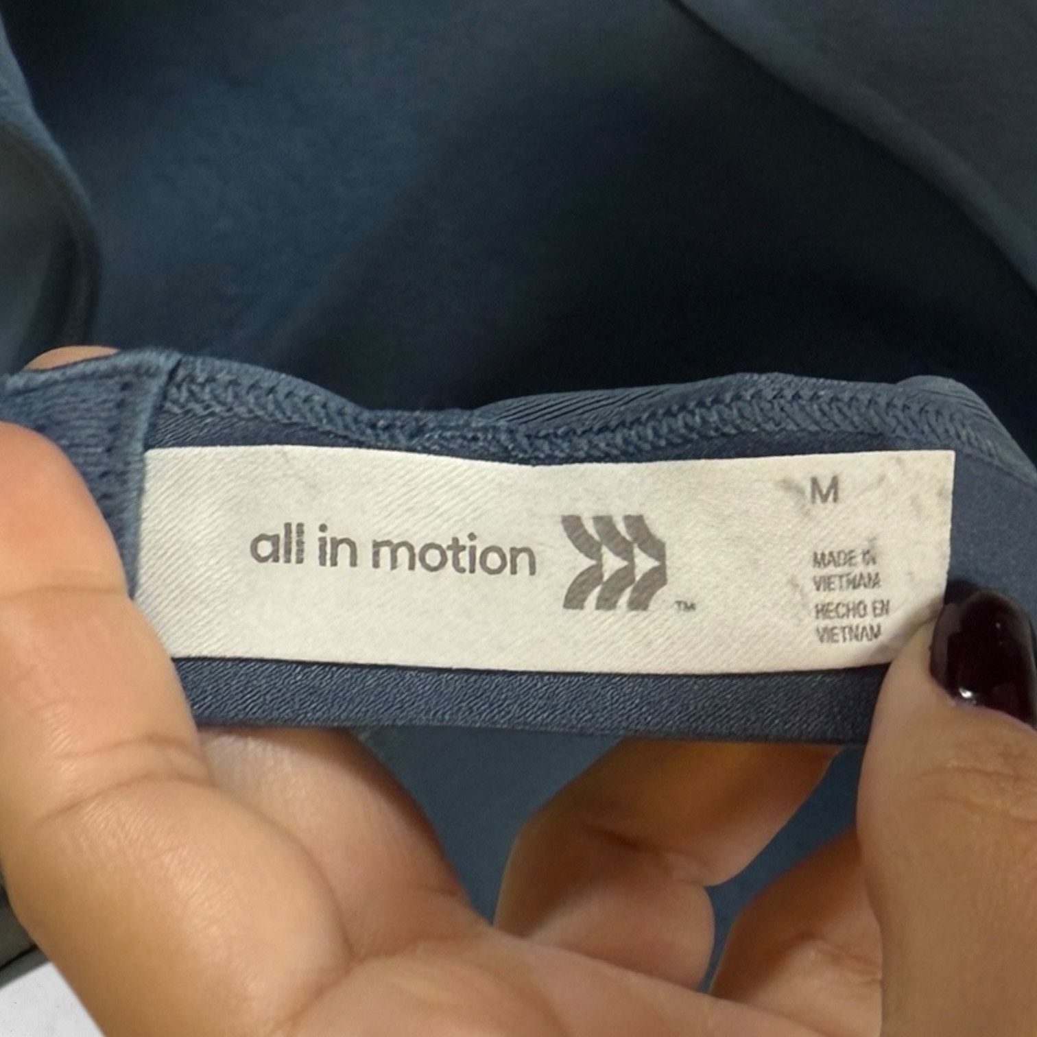 Other All in Motion Set 2 Sports Bra Women's M & 36C Blue & Purple Size ONE SIZE - 7 Thumbnail