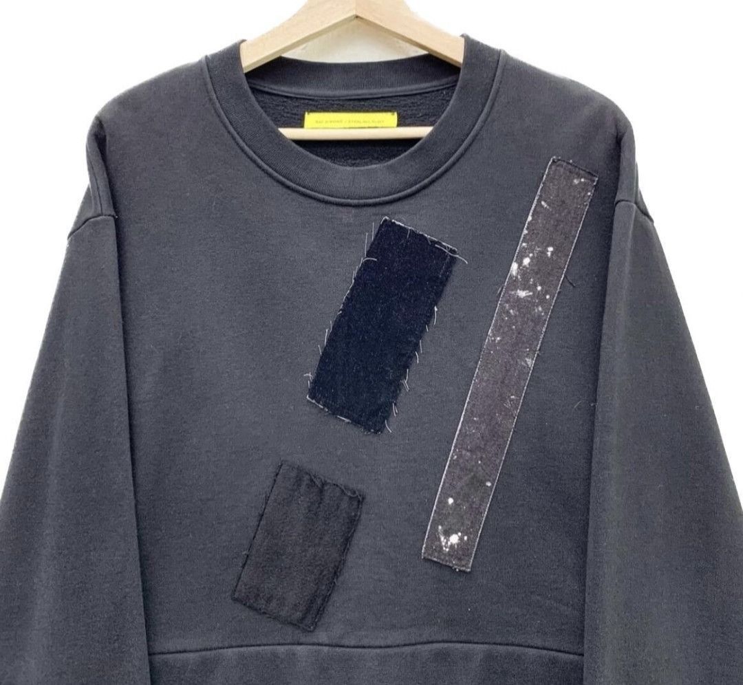 Raf Simons Raf Simons 14AW Patch Sweater-2505 Size US L / EU 52-54 / 3 - 3 Thumbnail
