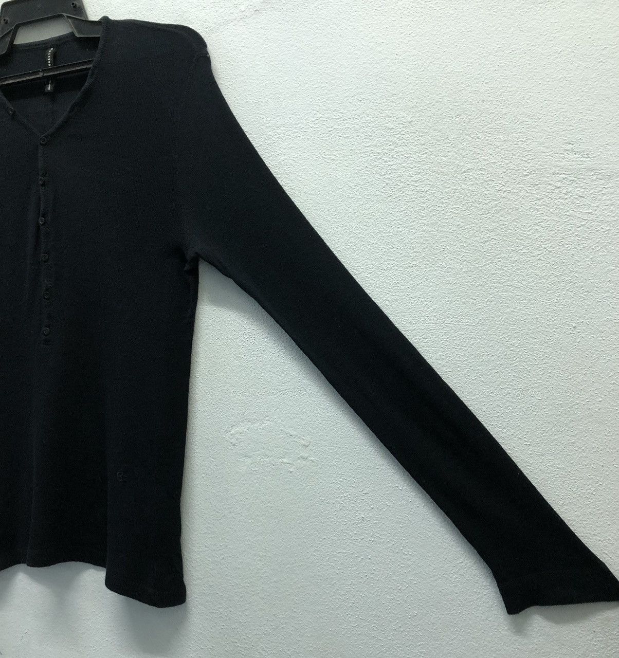 Black Barrett Vintage Black Barrett by Neil Barrett Long Sleeve Shirt Size US S / EU 44-46 / 1 - 5 Thumbnail