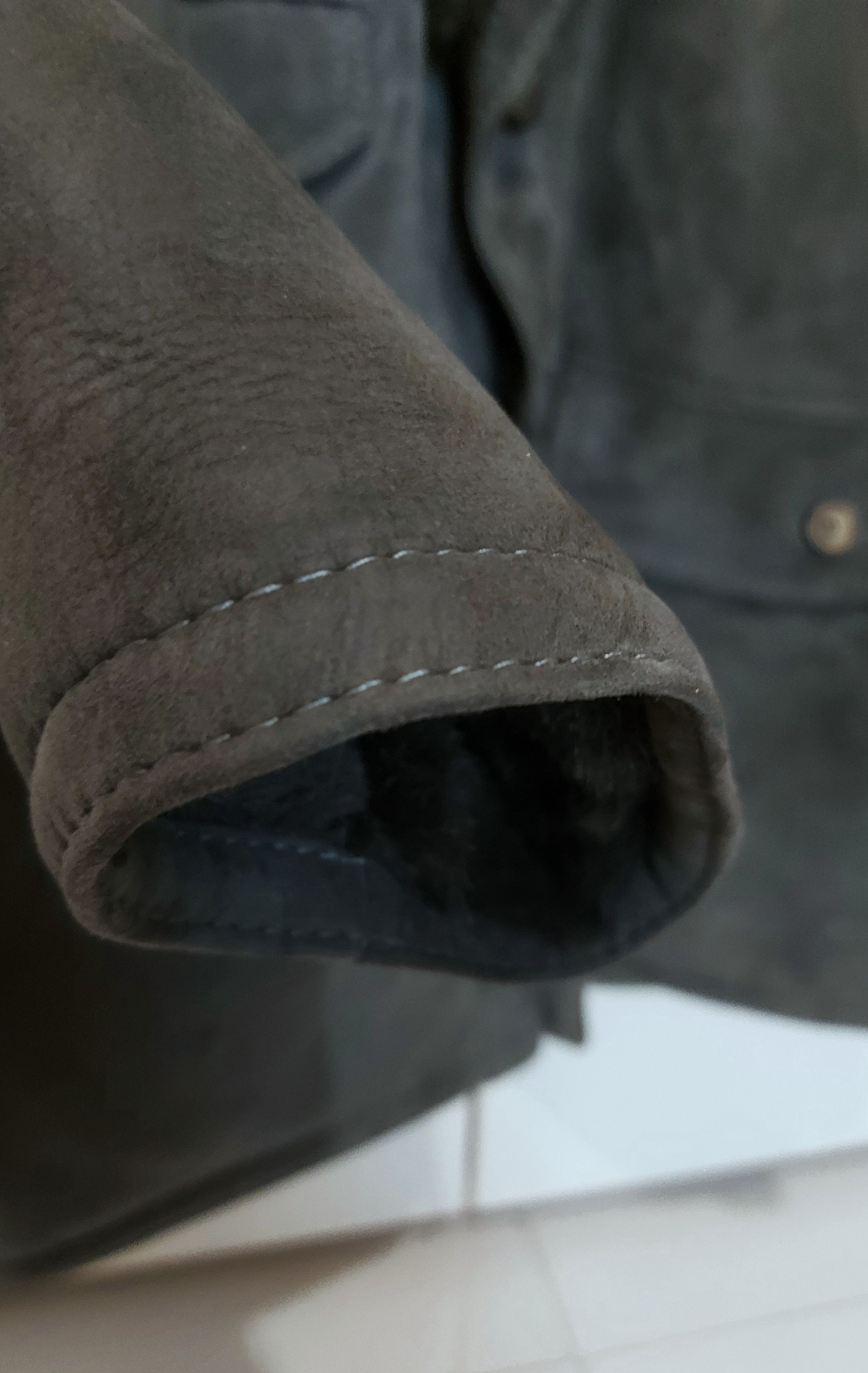 Other Italian Shearling Coat- Genuine Sheepskin - Size 48 EU Size US M / EU 48-50 / 2 - 6 Thumbnail