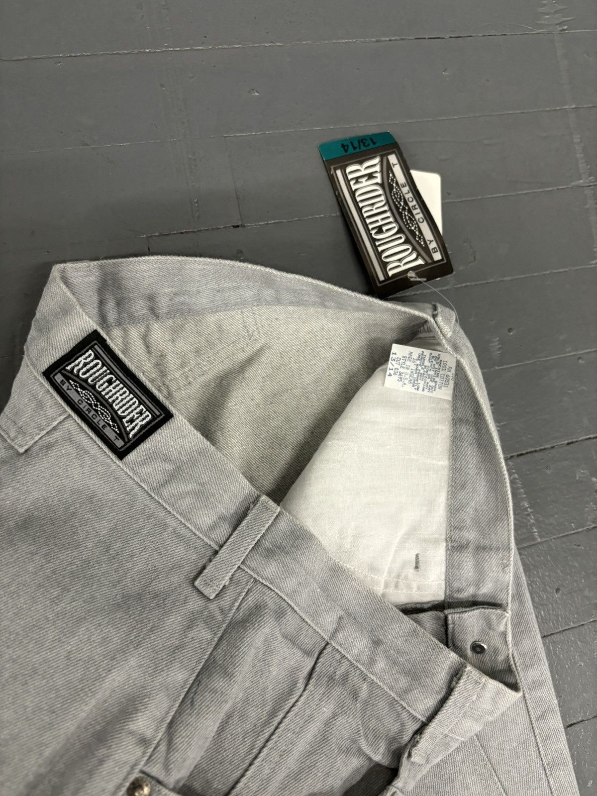 Cowboy Equipment × Southpole × Vintage Vintage 90s Roughrider jeans made in USA Size 30" / US 8 / IT 44 - 4 Thumbnail