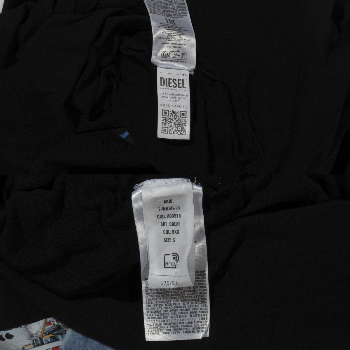 Diesel Diesel T-Shirt Size US S / EU 44-46 / 1 - 4 Thumbnail