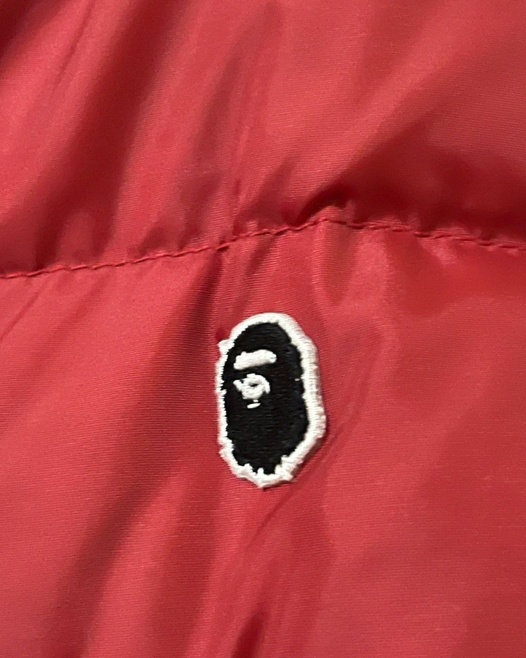 Bape 2000s A Bathing Ape Reversible Leather Puff Down Jacket Size US S / EU 44-46 / 1 - 6 Thumbnail