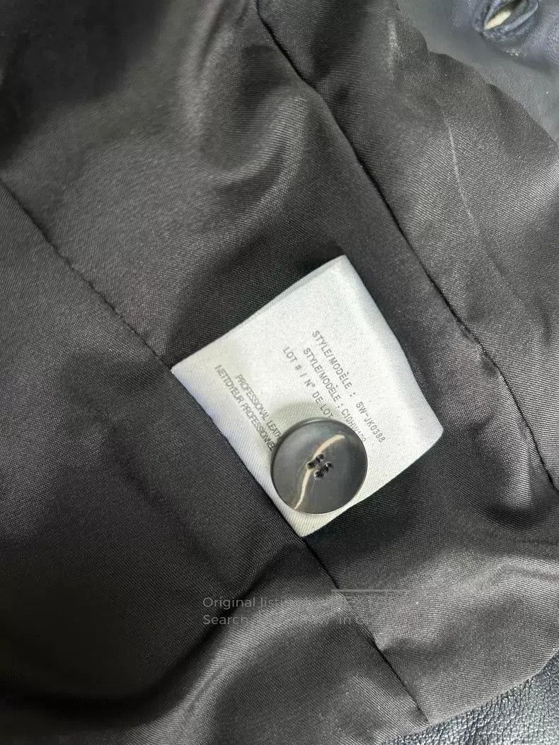Helmut Lang Helmut Lang Lady Leather Jacket. Size S / US 4 / IT 40 - 4 Thumbnail