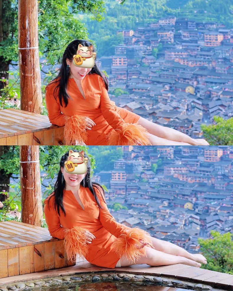 Valentino Valentino Hermès orange feather ostrich feather dress Size M / US 6-8 / IT 42-44 - 1 Thumbnail