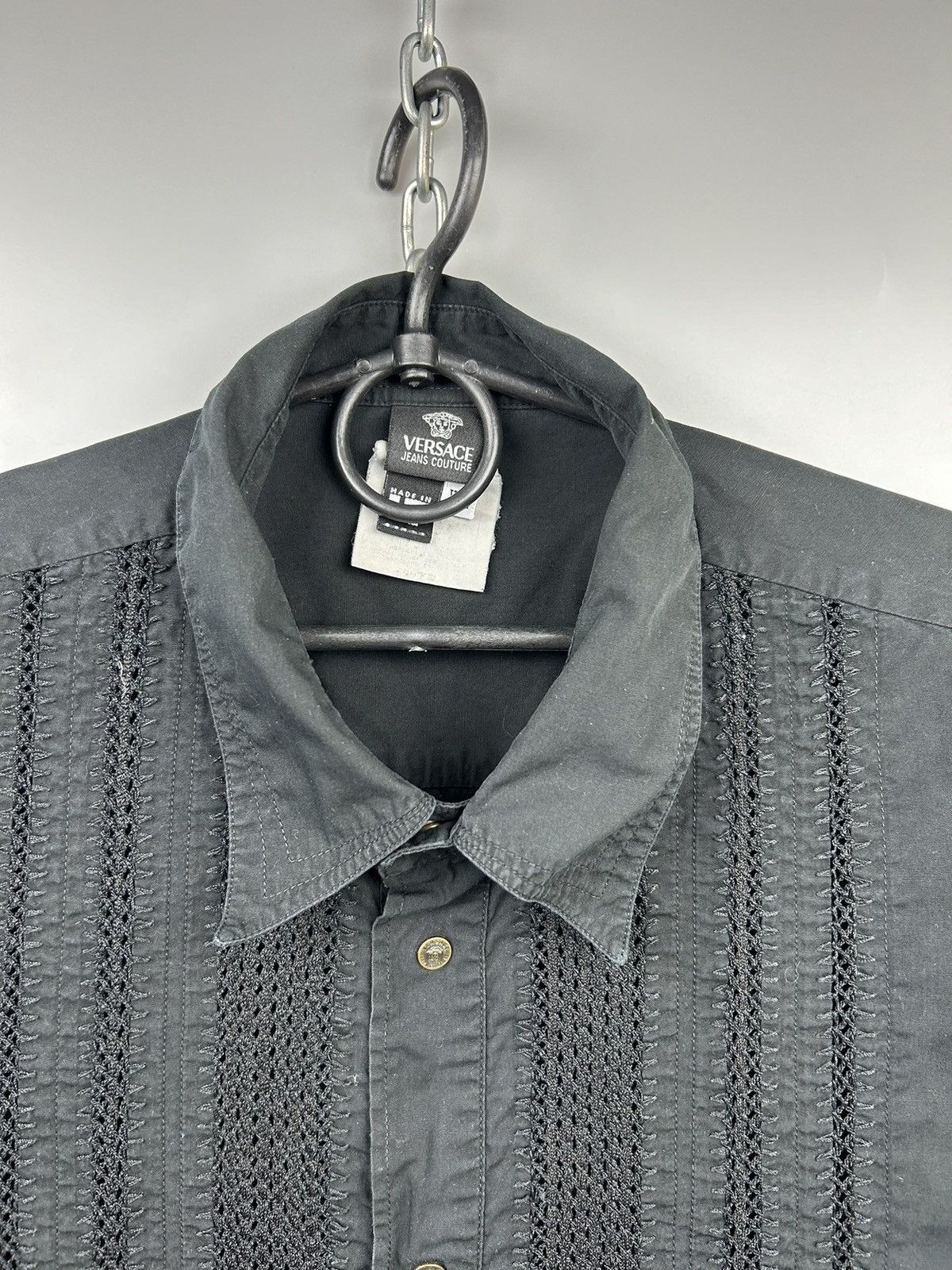 Versace Versace Avantgarde Shirt Rare Size US XXL / EU 58 / 5 - 3 Thumbnail
