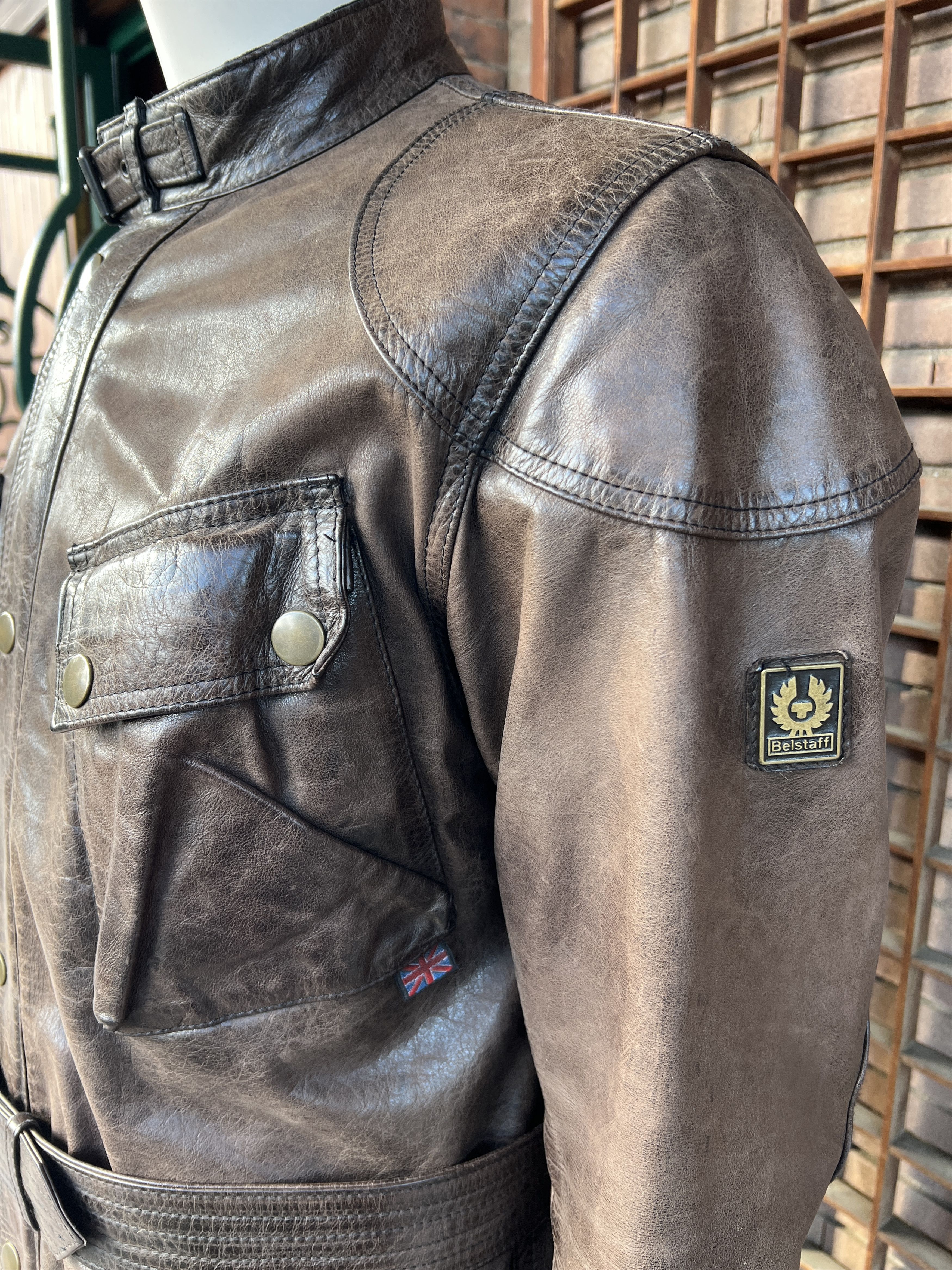 Belstaff BELSTAFF Leather Jacket PANTHER 1966 Benjamin Button L Size US M / EU 48-50 / 2 - 4 Thumbnail