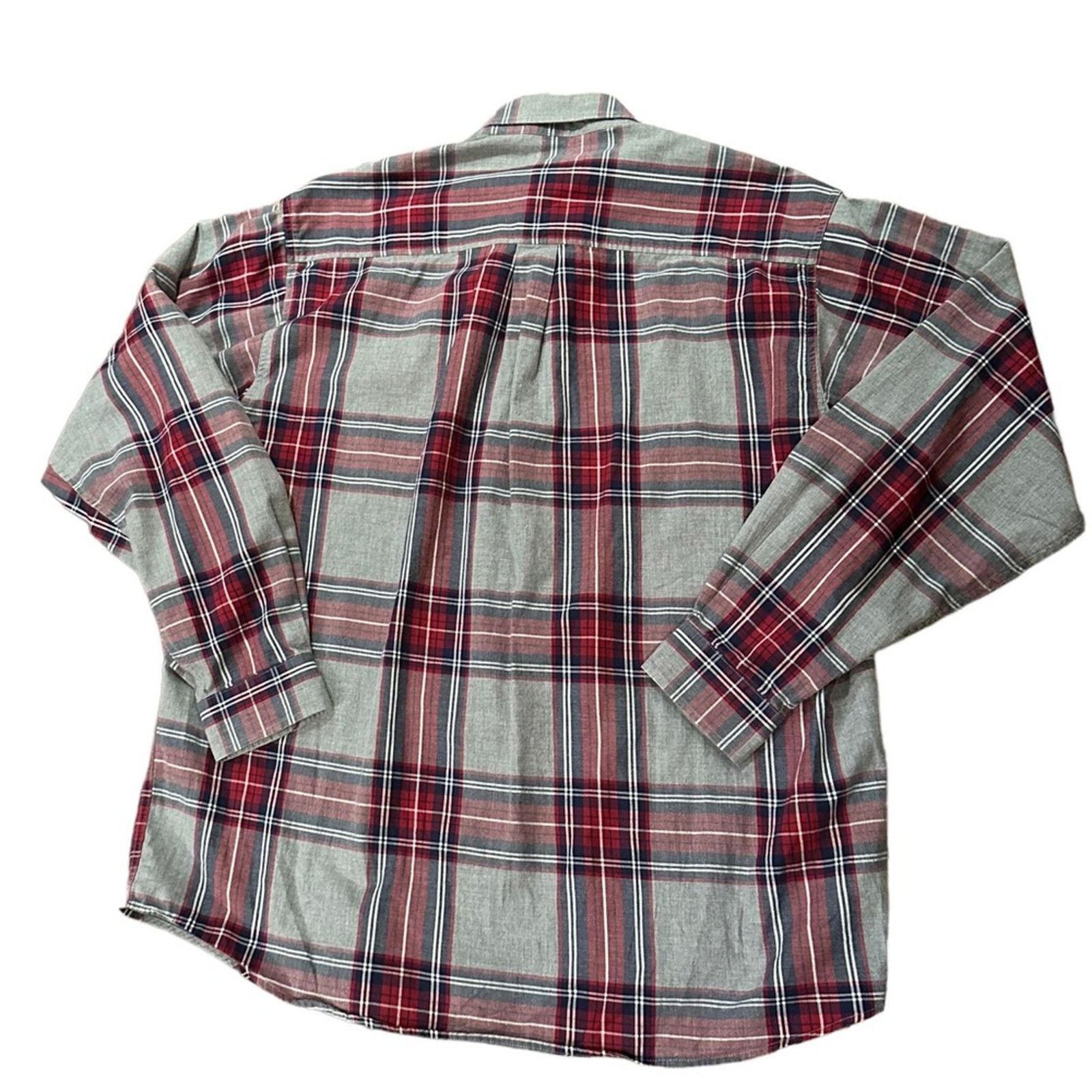 CINCH Cinch Gray Red Long Sleeve Button Down Western Shirt Large Size US L / EU 52-54 / 3 - 2 Thumbnail