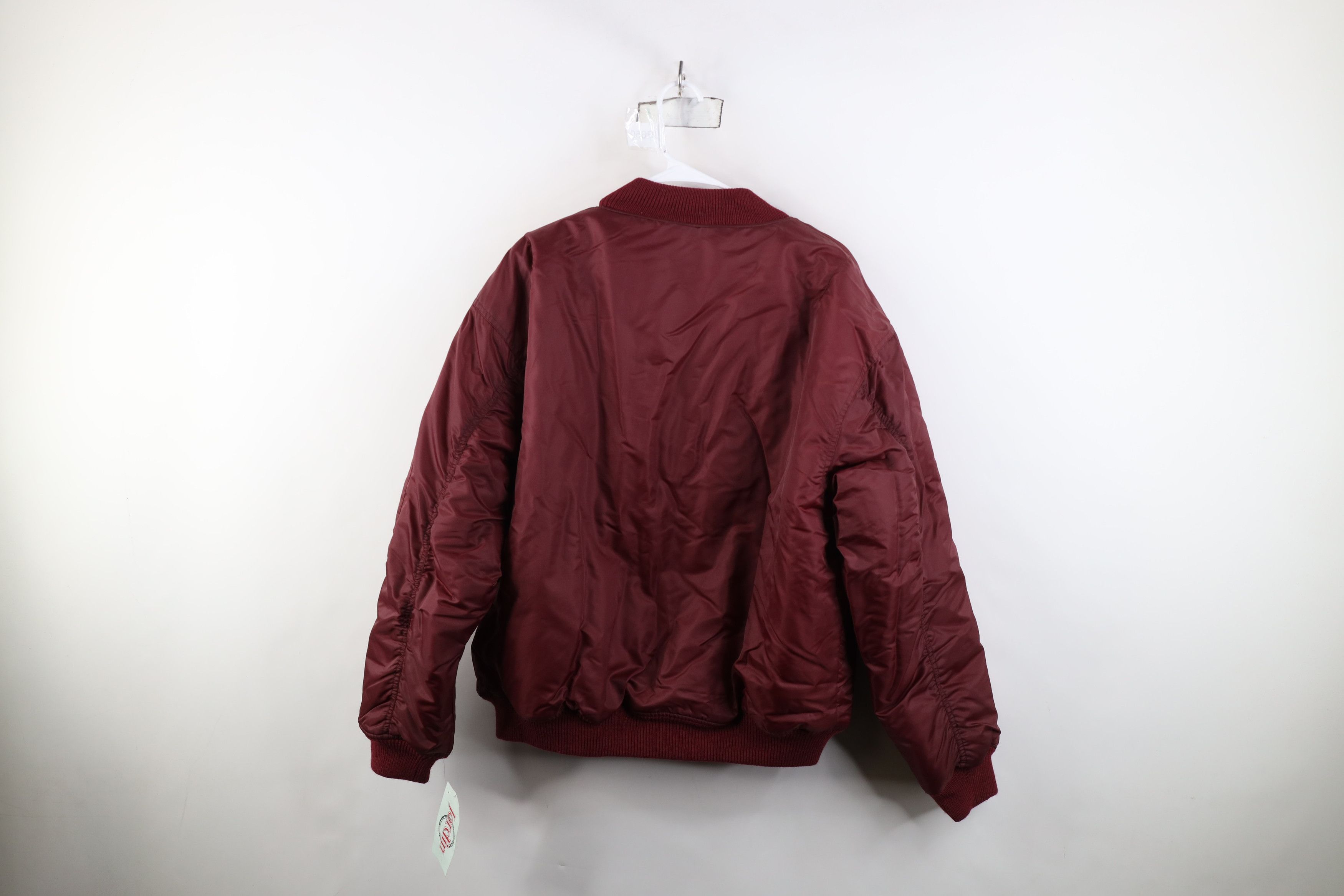 Vintage Deadstock Vintage 90s Streetwear Reversible Bomber Jacket Size US L / EU 52-54 / 3 - 9 Thumbnail