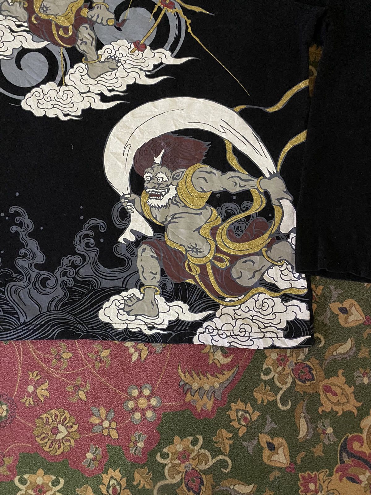 Bullet Noise × Japanese Brand Vintage Japanese Brand Bullet Noise Over Print Sukajan Style Size US M / EU 48-50 / 2 - 3 Thumbnail
