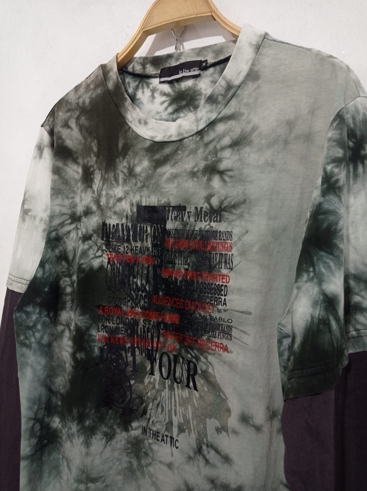 In The Attic In the attic Jeff becerra layered long sleeve t-shirt Size US M / EU 48-50 / 2 - 5 Thumbnail
