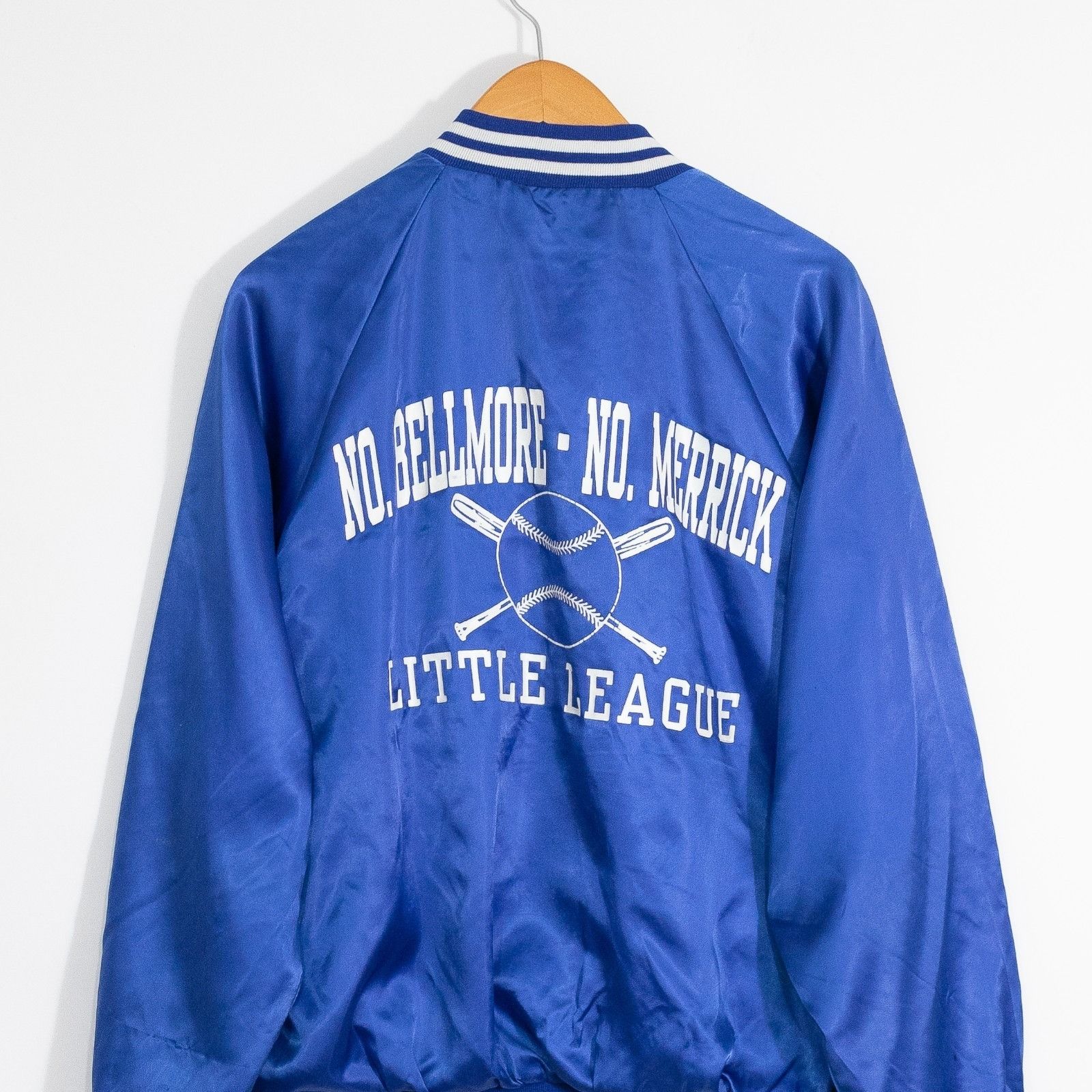 Vintage Vintage Bellmore Merrick Baseball Satin Bomber Jacket XL Size US XL / EU 56 / 4 - 2 Thumbnail