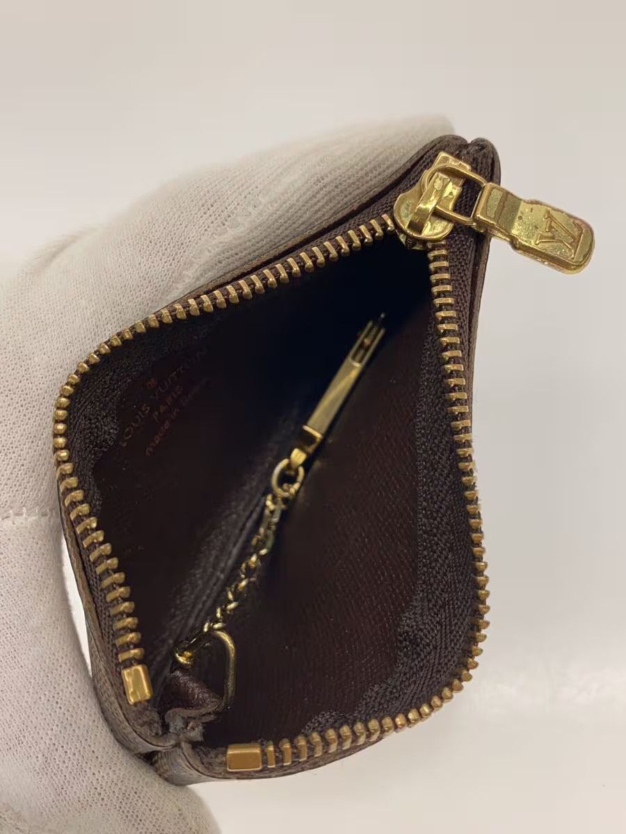 Louis Vuitton Louis Vuitton Damier Ebene Pochette Cle Brown Size ONE SIZE - 4 Thumbnail