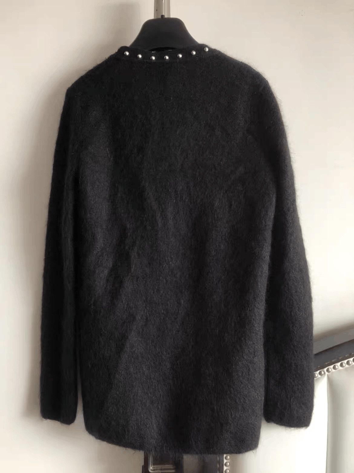 Saint Laurent Paris Saint Laurent Paris 16SS Mohair Rivet Pocket Cardigan Size US XS / EU 42 / 0 - 2 Thumbnail