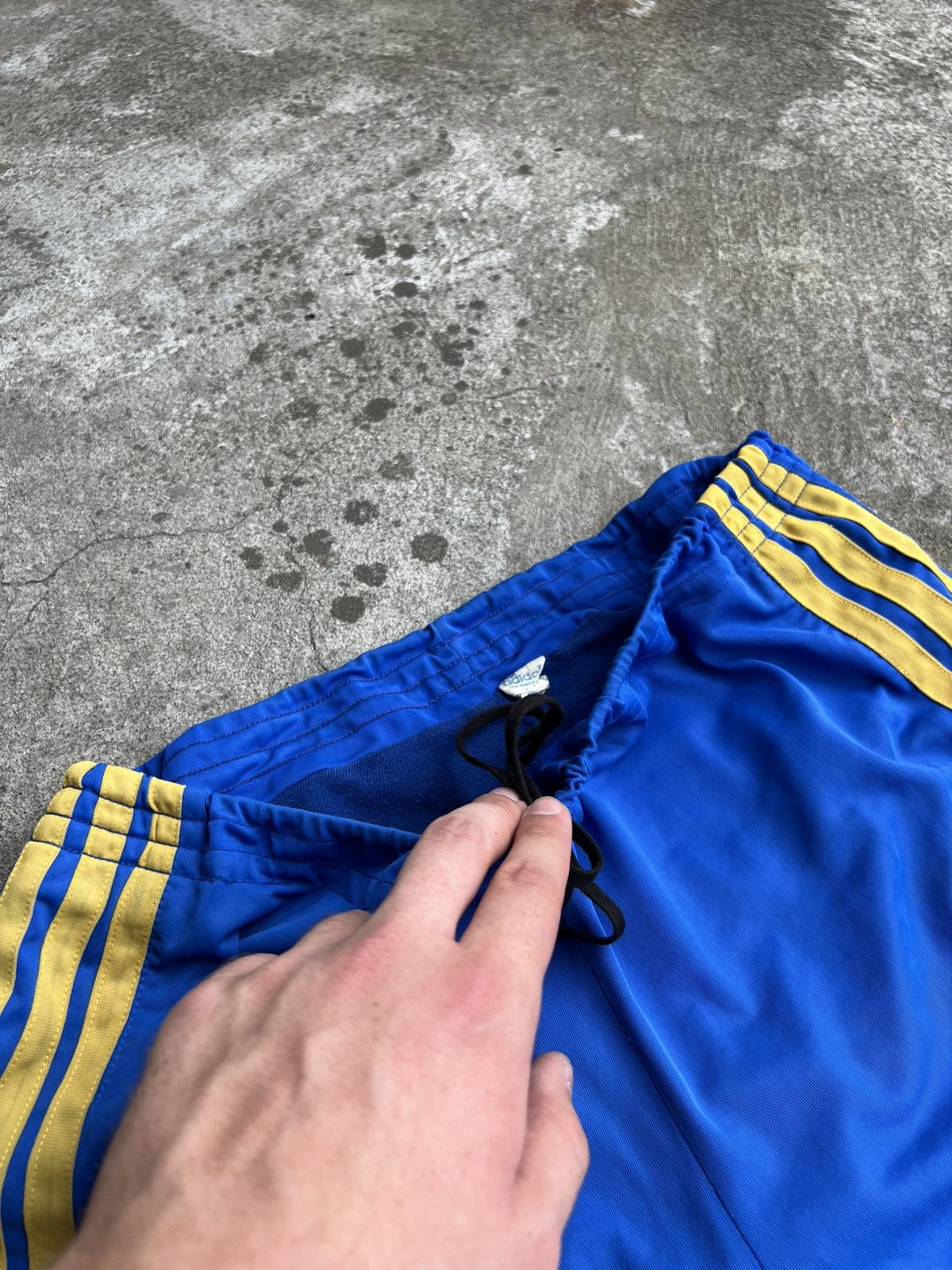 Adidas Vintage Adidas Made In West Germany Soccer Shorts 80s Size US 34 / EU 50 - 6 Thumbnail
