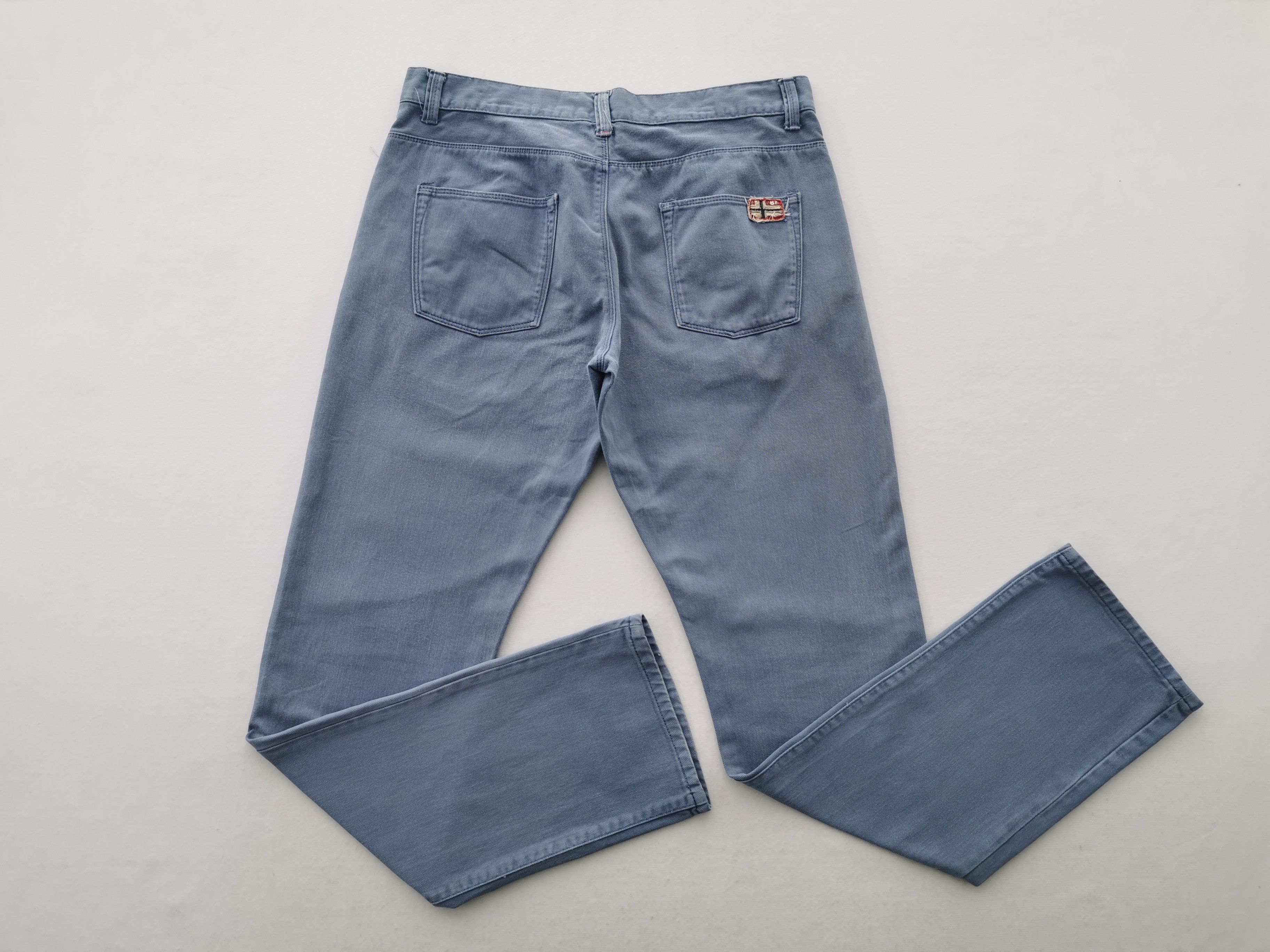 Napapijri Vintage 90's Napapijri Denim Jeans Size 35 Size US 35 - 5 Thumbnail