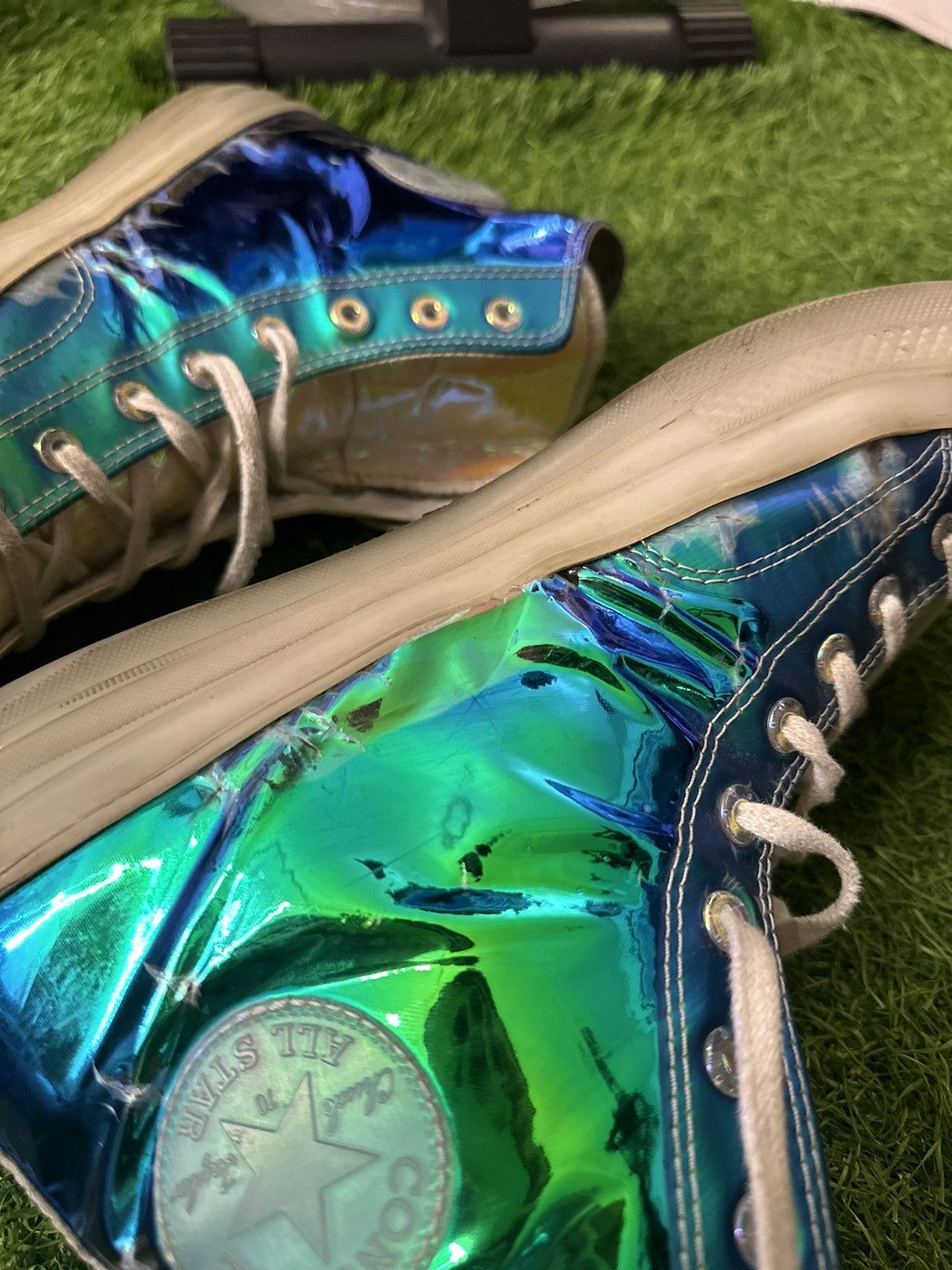 Converse Converse Chuck 70 Hi "Iridescent" Sneakers Size US 11 / EU 44 - 4 Thumbnail