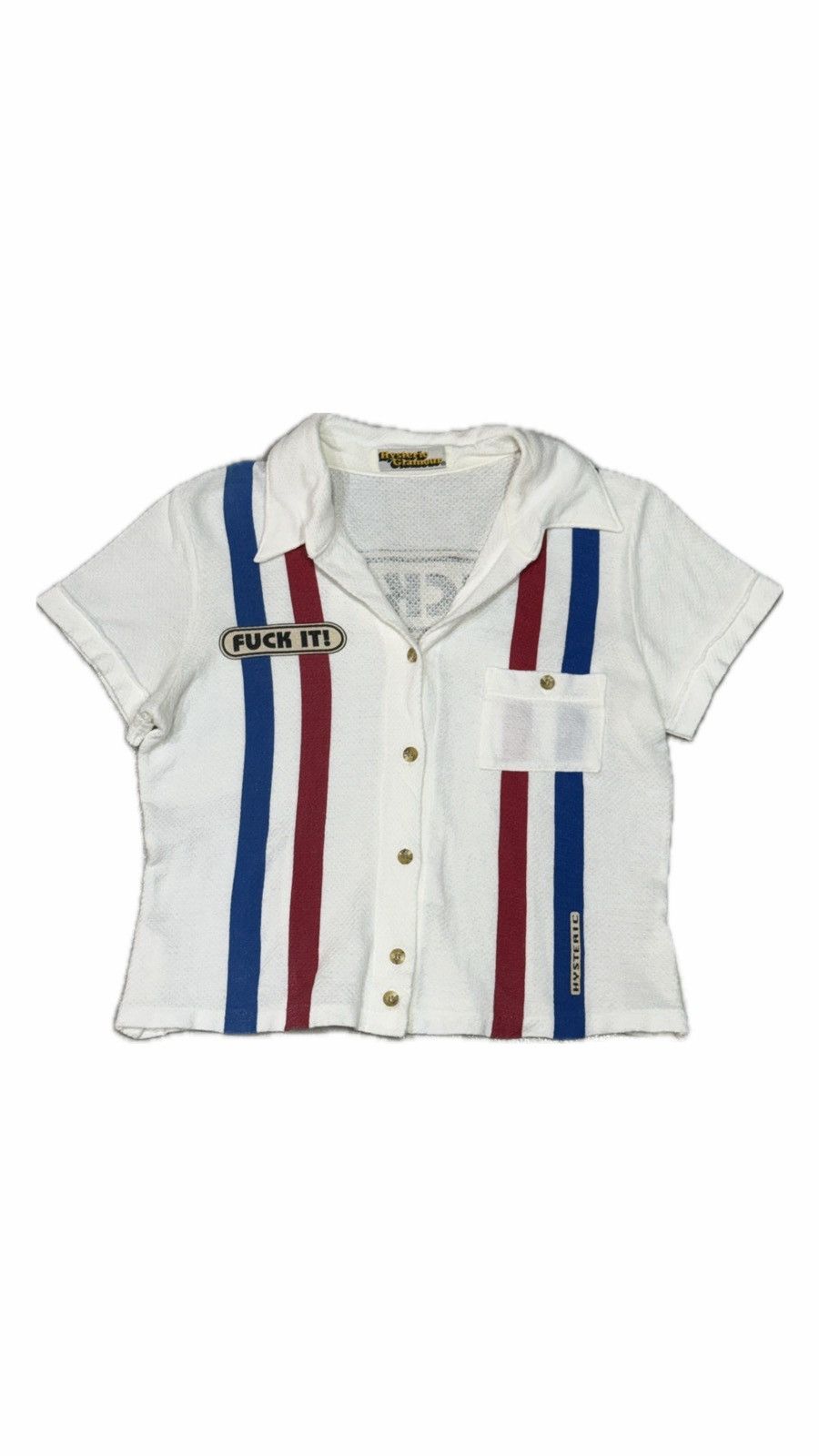 Hysteric Glamour 90s Hysteric Glamour FUCK IT shirt Size S / US 4 / IT 40 - 2 Thumbnail