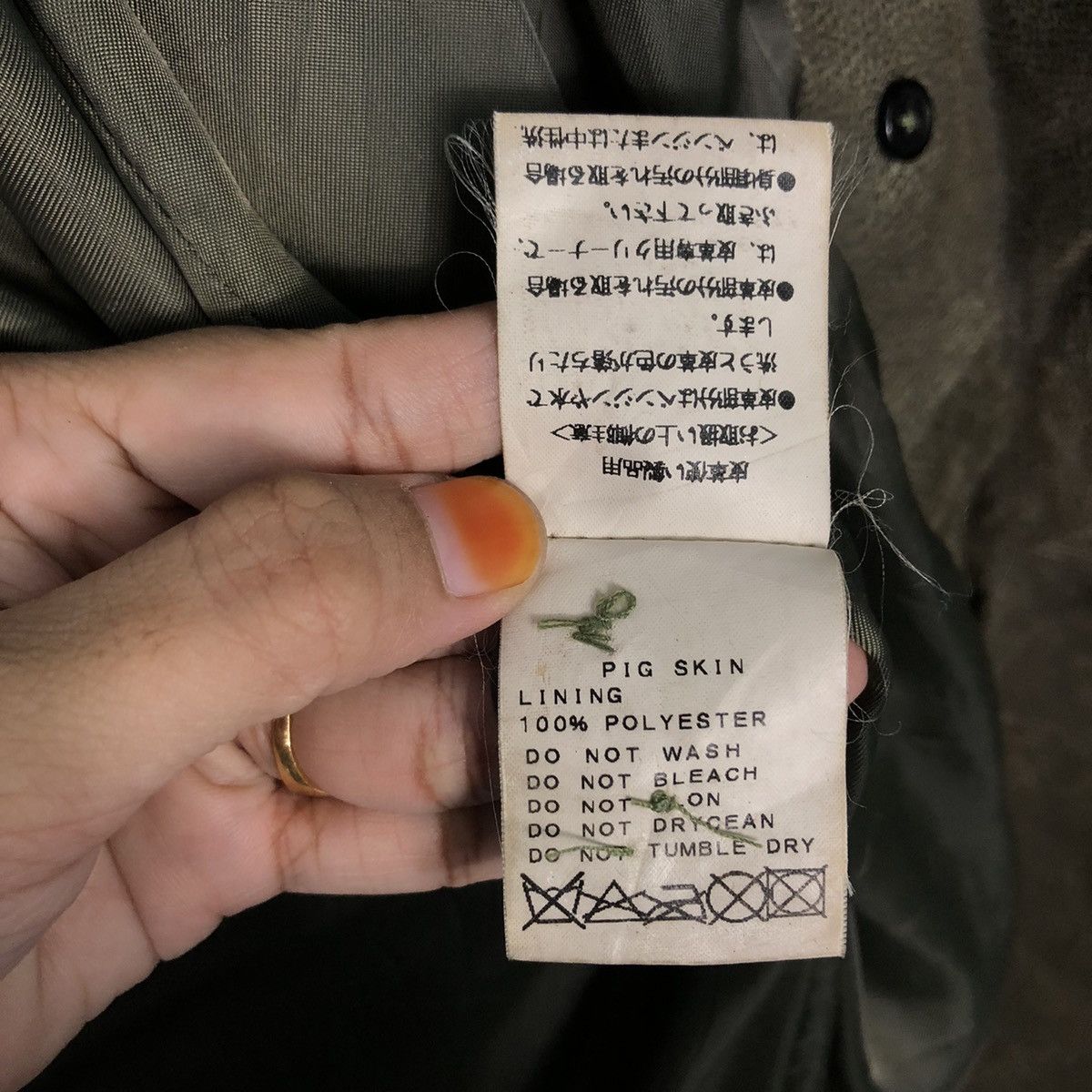 Japanese Brand 📌Vintage Leather Long Jacket Journal Standard Issey Miyake Size US M / EU 48-50 / 2 - 21 Thumbnail