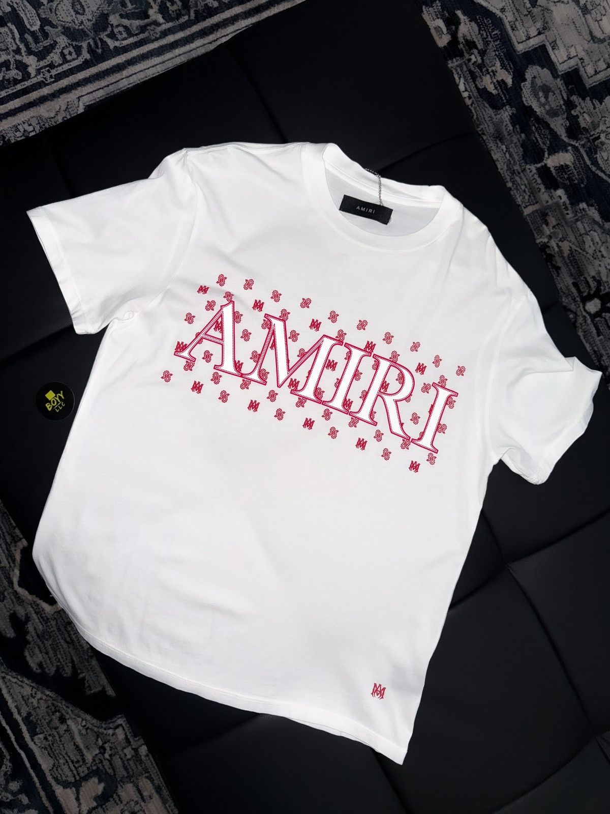 Amiri Amiri bandana logo t shirt Size US M / EU 48-50 / 2 - 1 Thumbnail