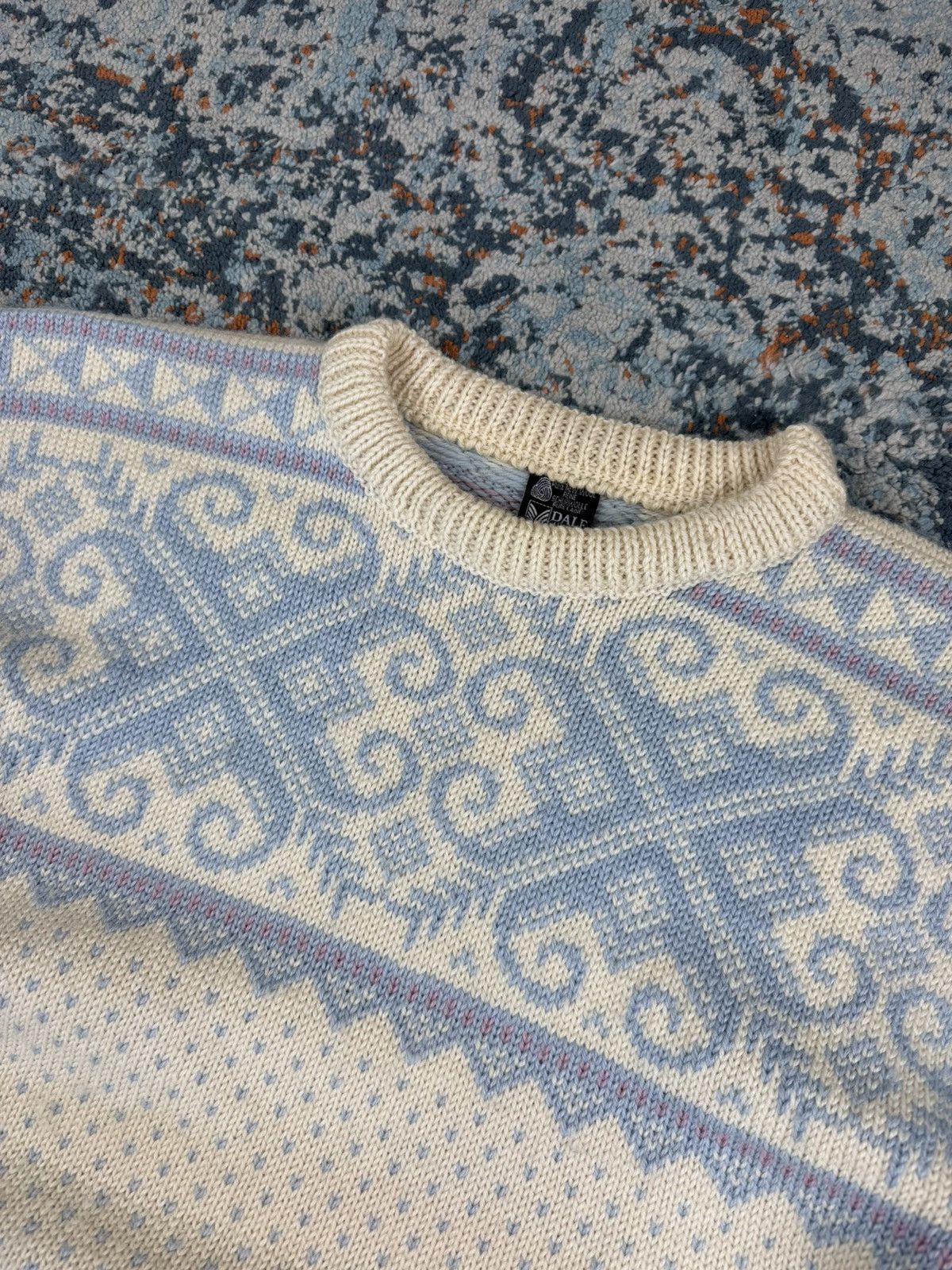Dale Of Norway Vintage 90s Dale of Norway heavy wool sweater knit Size US L / EU 52-54 / 3 - 8 Thumbnail